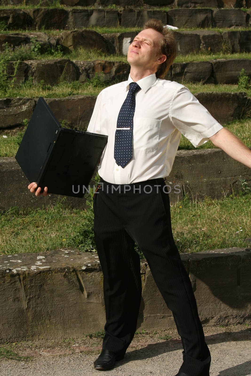 happy businessman