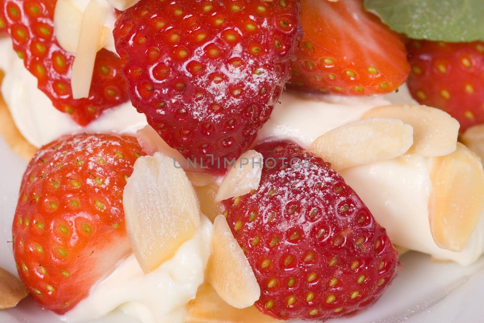 Strawberries with mascarpone