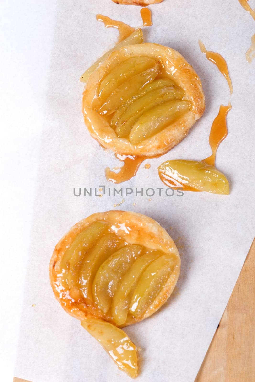 Two apple tarts