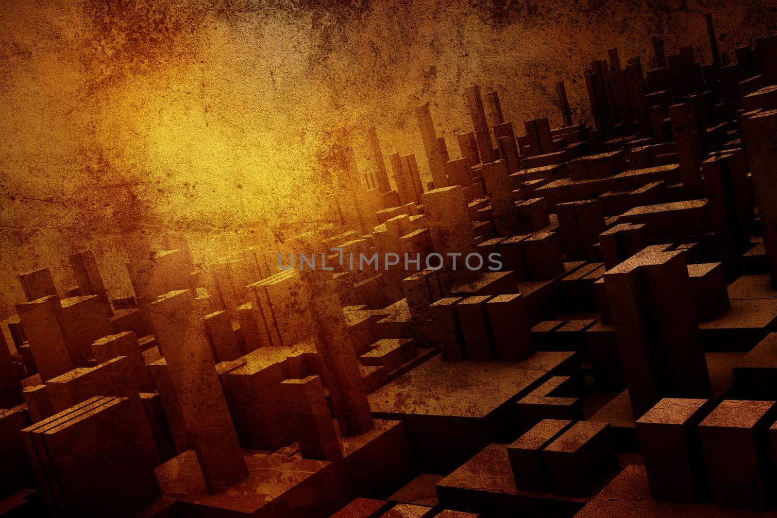 city on grunge background