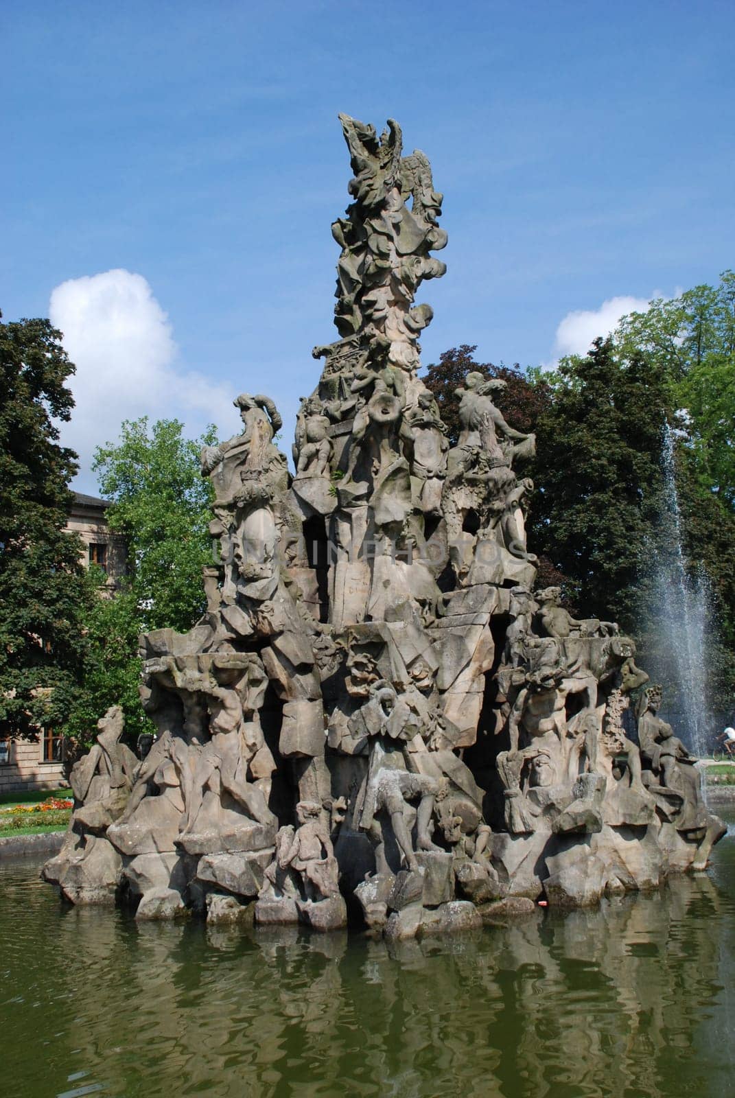 Erlangen Fountain Park Castle Garden Festival