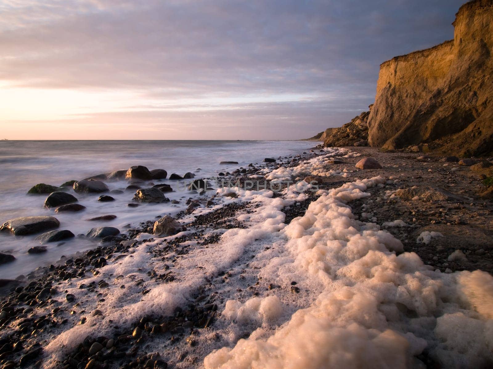 Steep coast