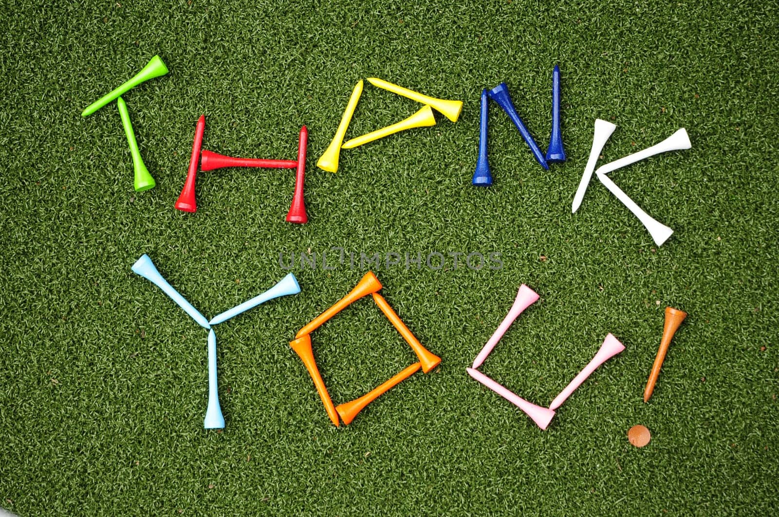 golf tee thank you