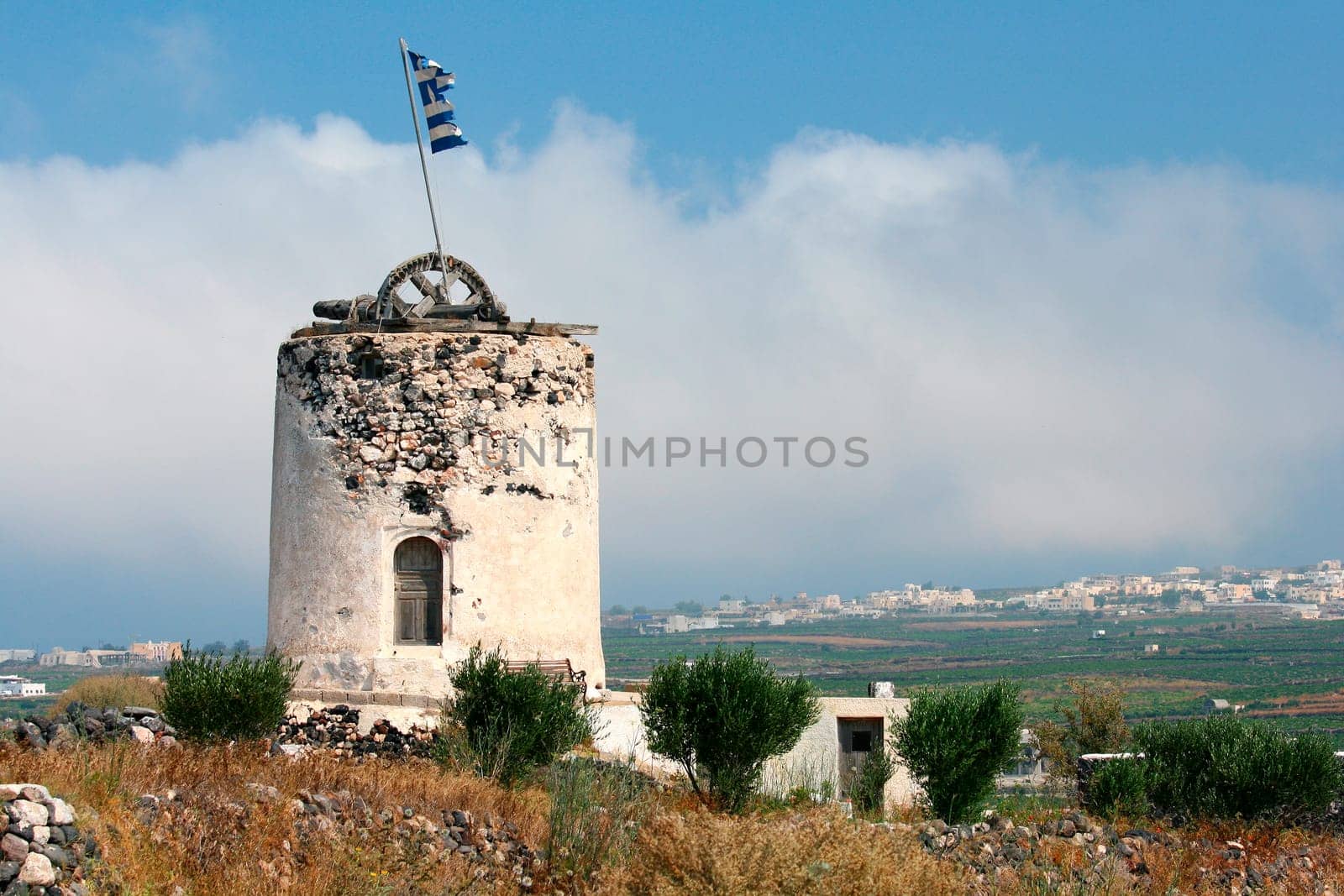 Windmill on Santorini