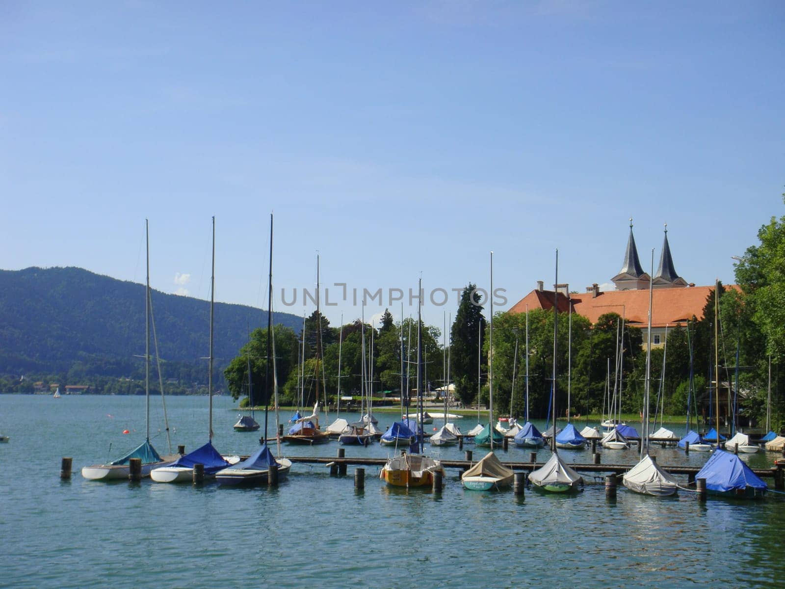Marina at Lake Tegernsee