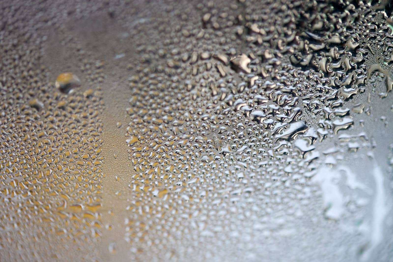 Fogged metal
