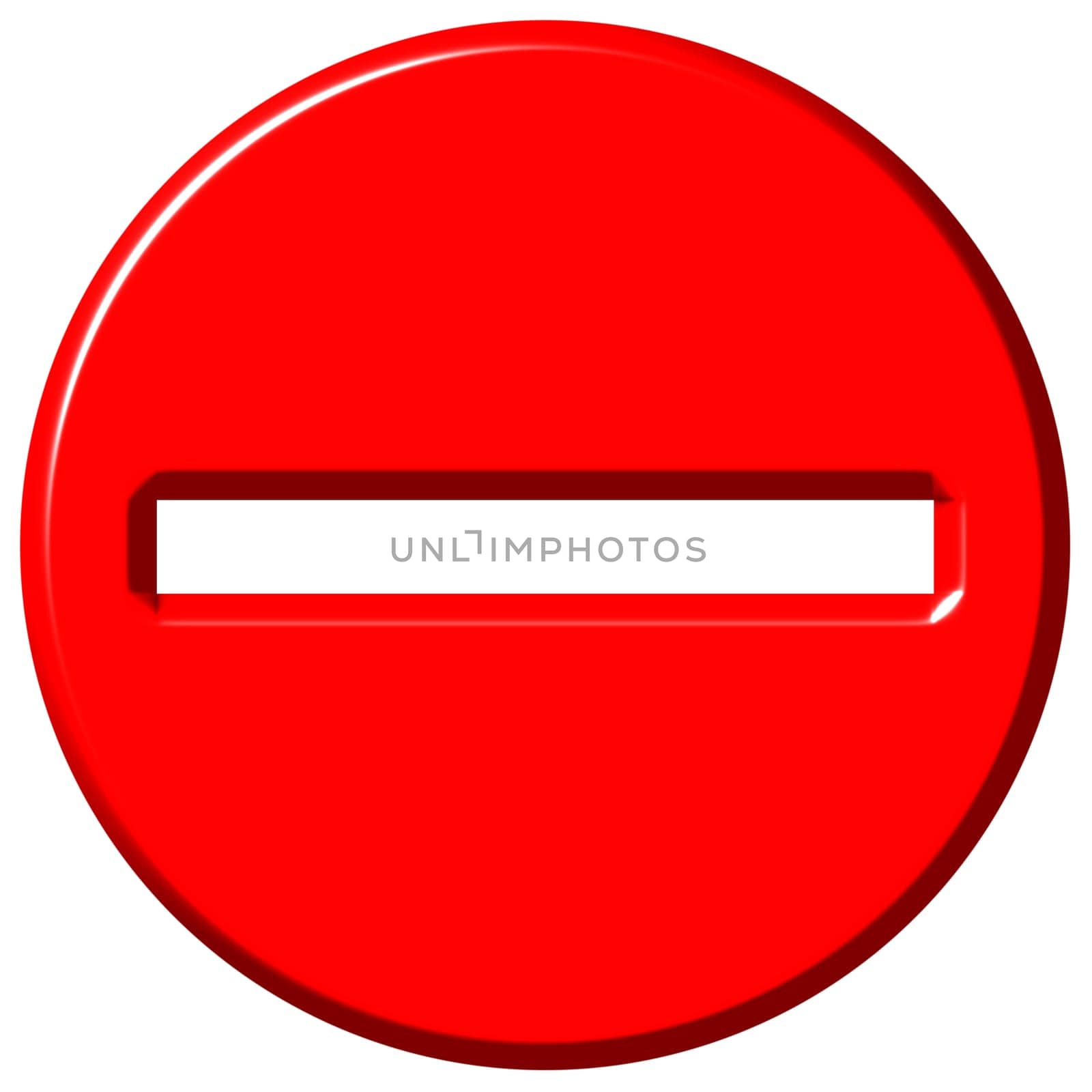 3D Negative Sign