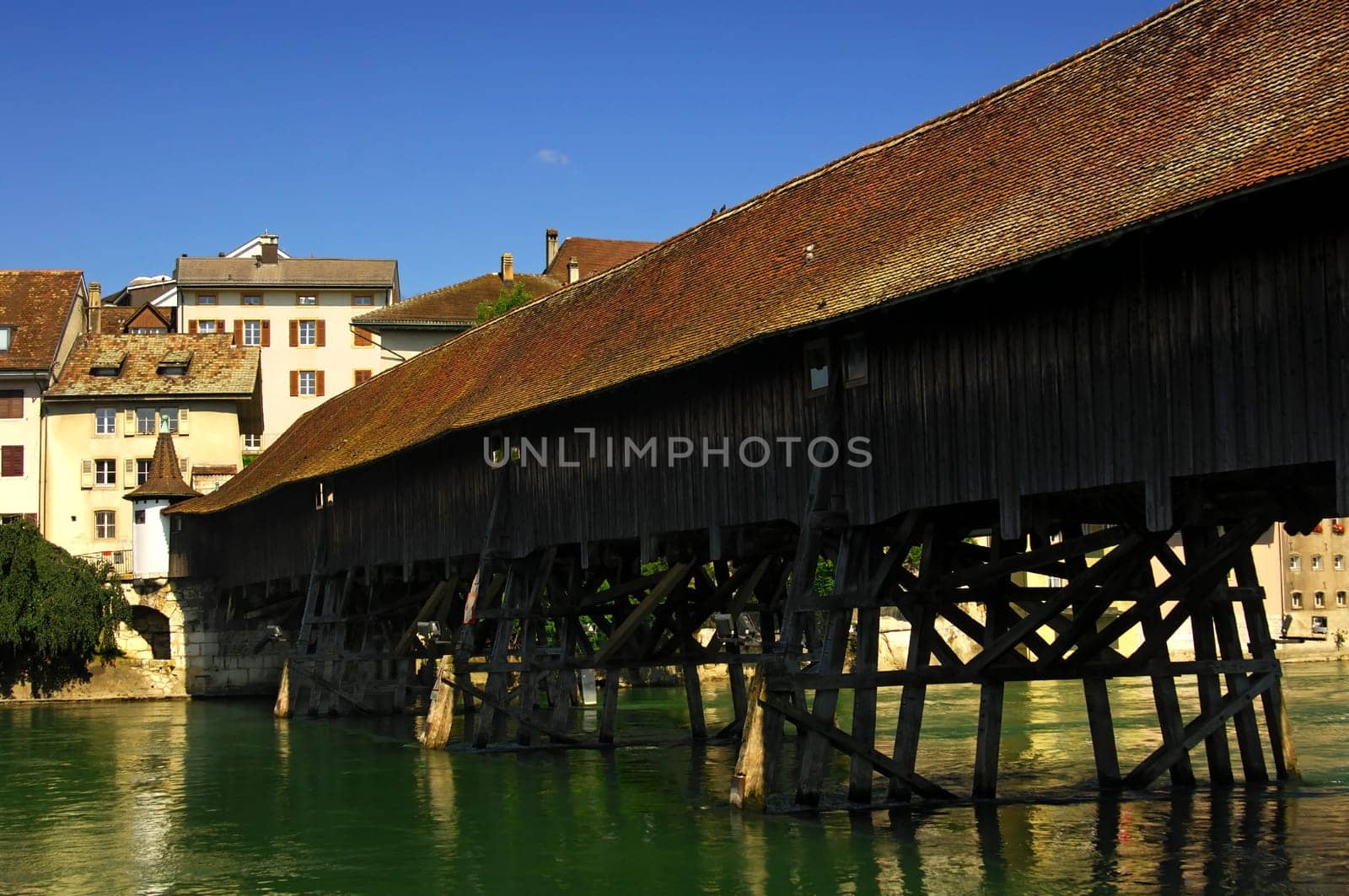 Holzrbücke in Olten,Switzerland