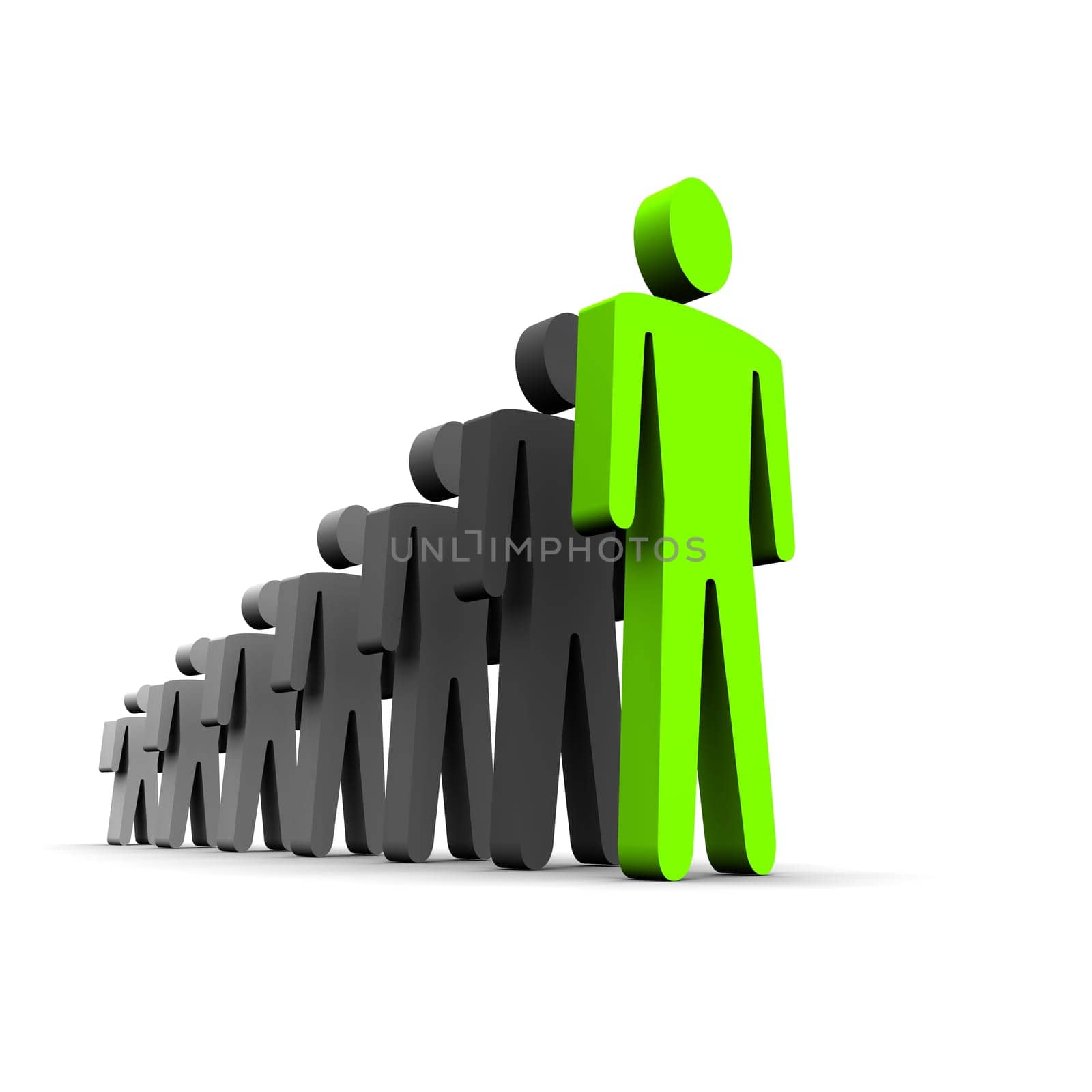 Personal growth conceptual illustration