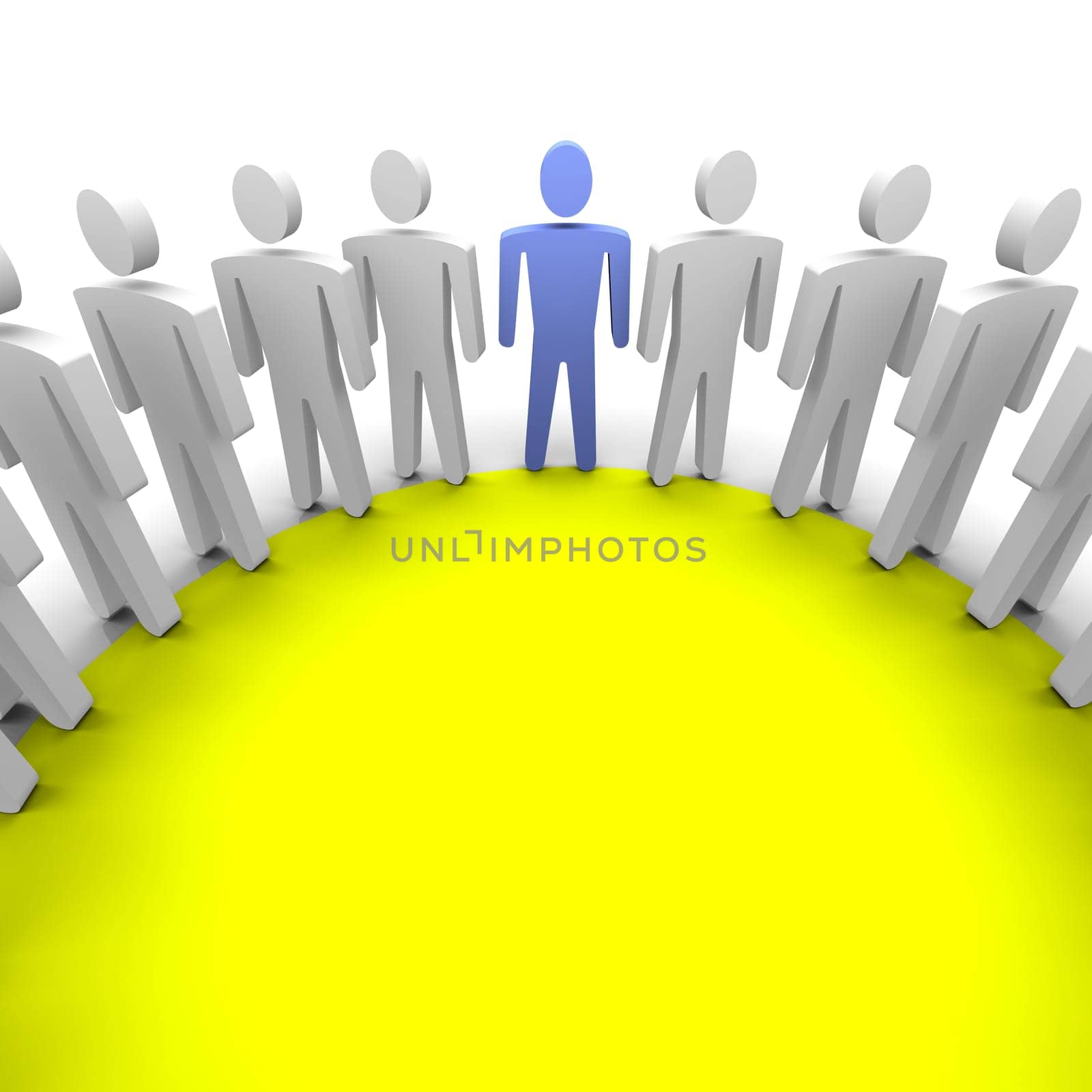 Work group illustration