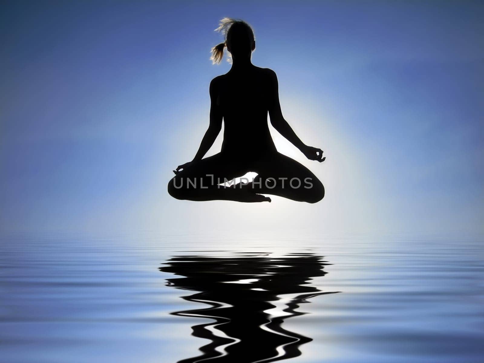 Levitation over the water
