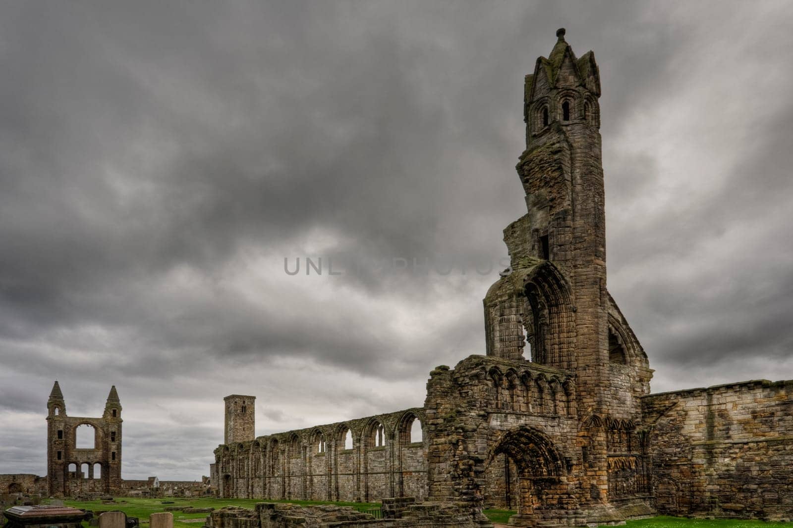 St Andrews cathedral ruins