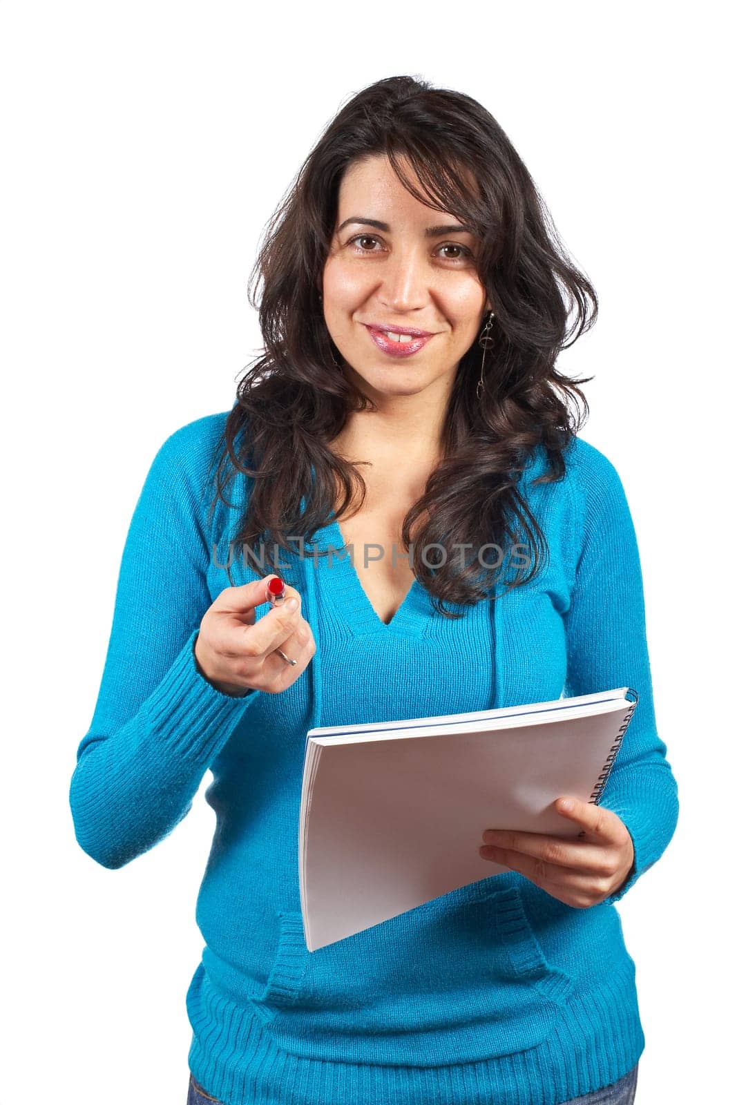 Young student woman