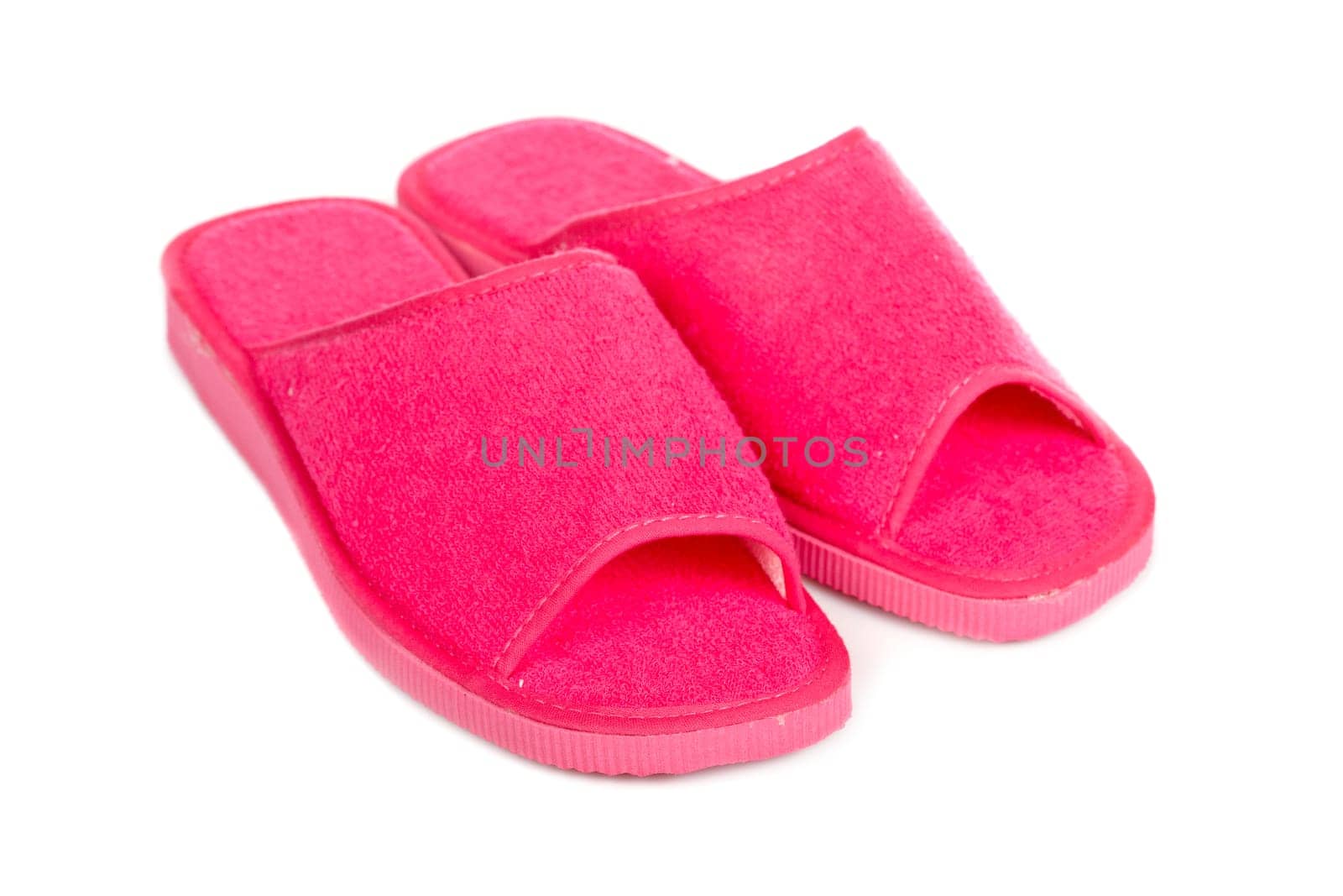 Lady pink slippers