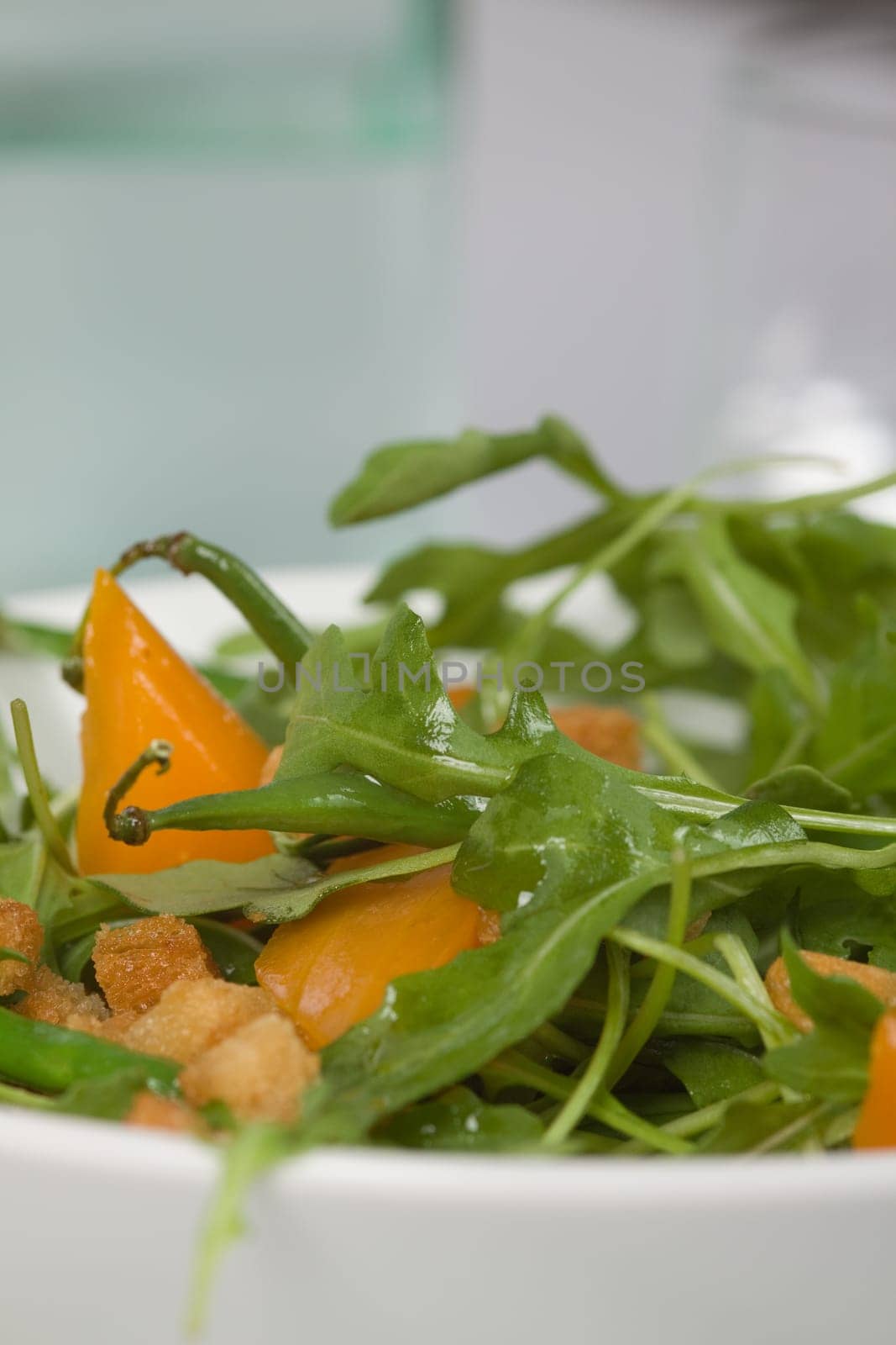Arugula and beans