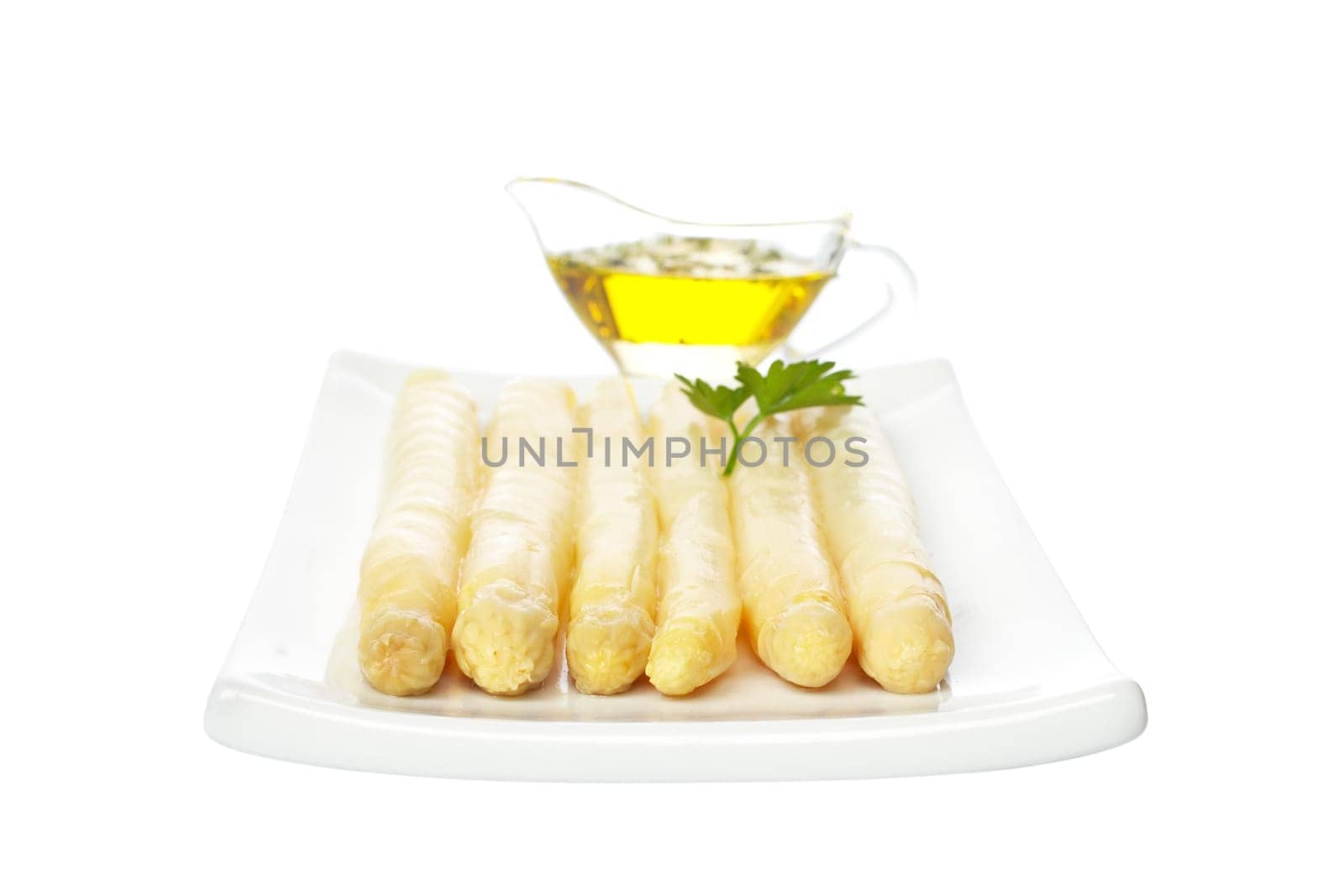 Asparagus with parsley