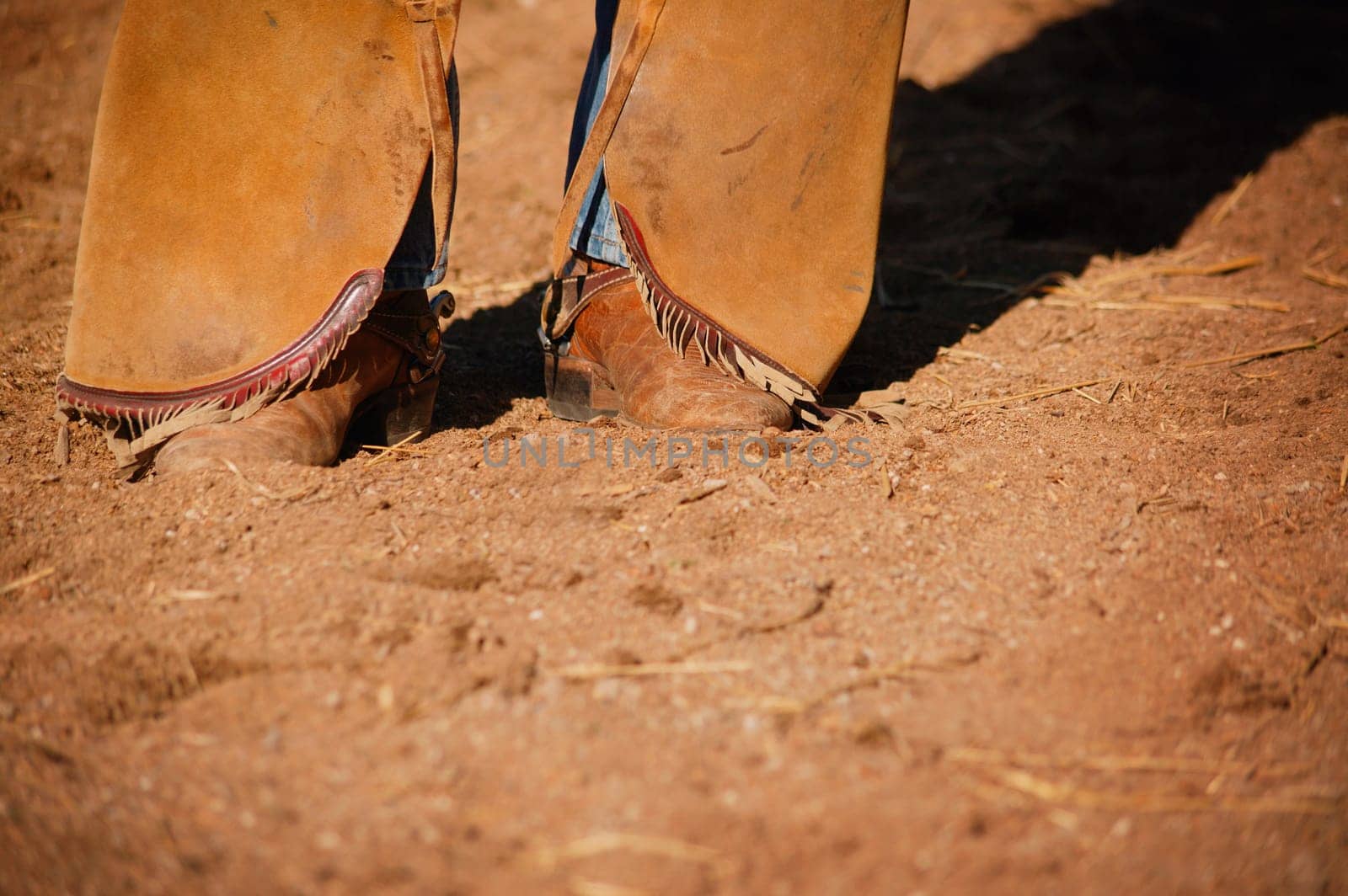 Cowboy's feet