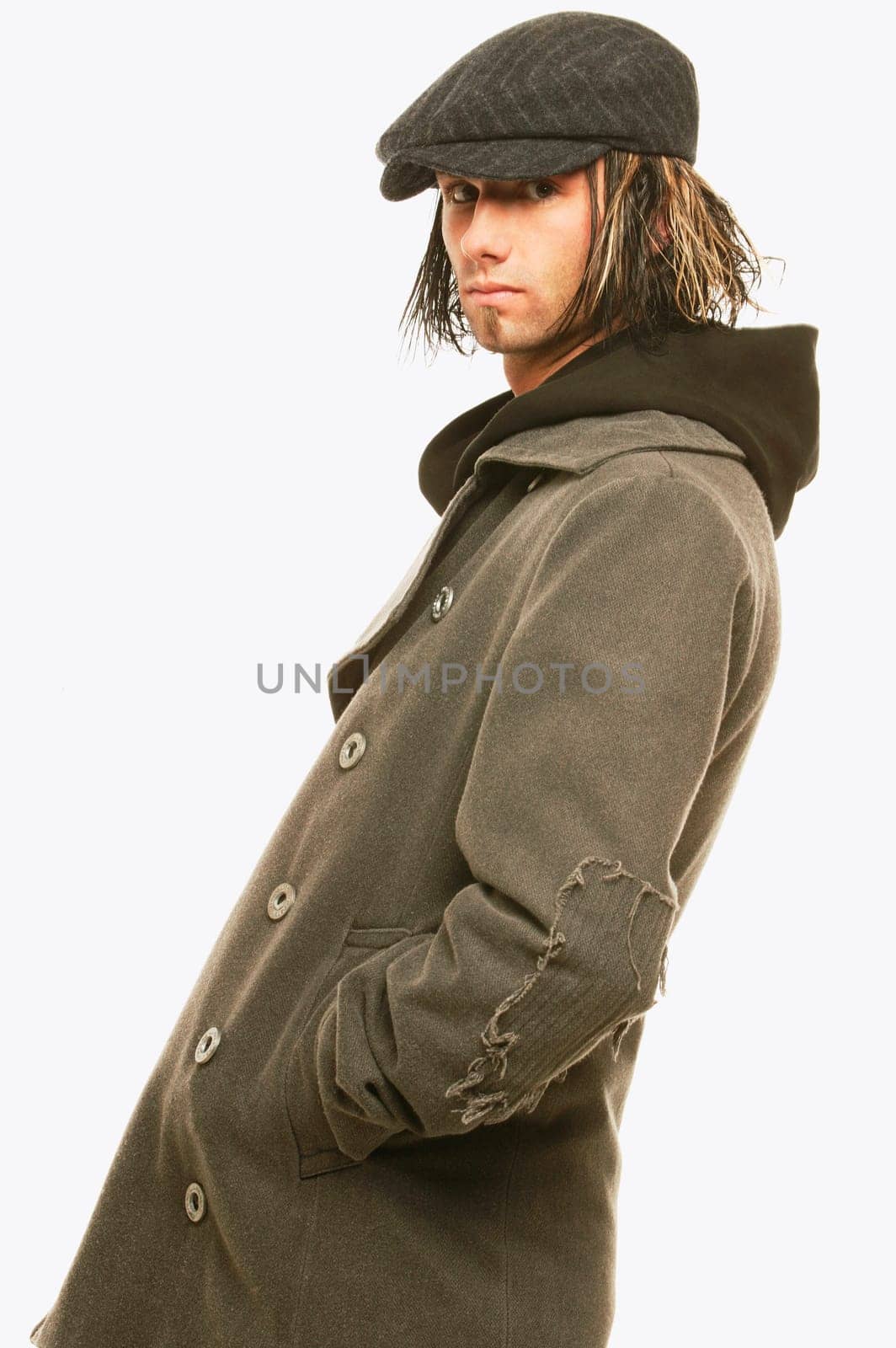 Man with trench coat