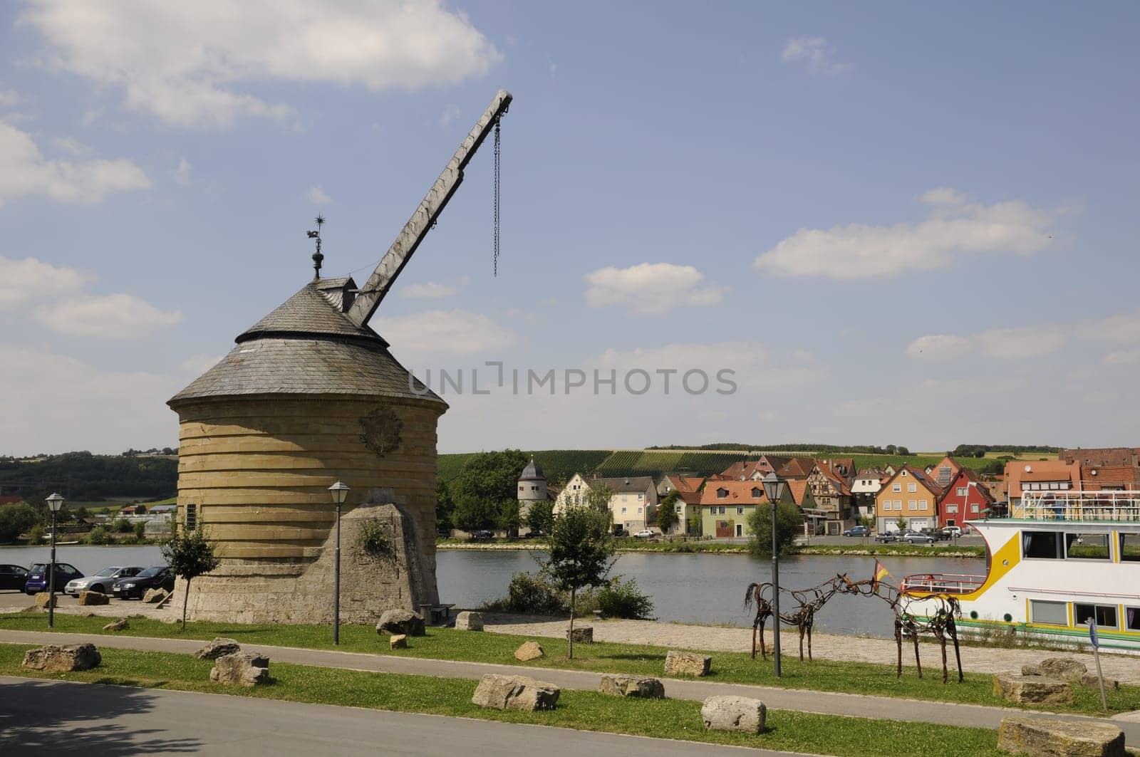 Alter Kranen in Marktbreit