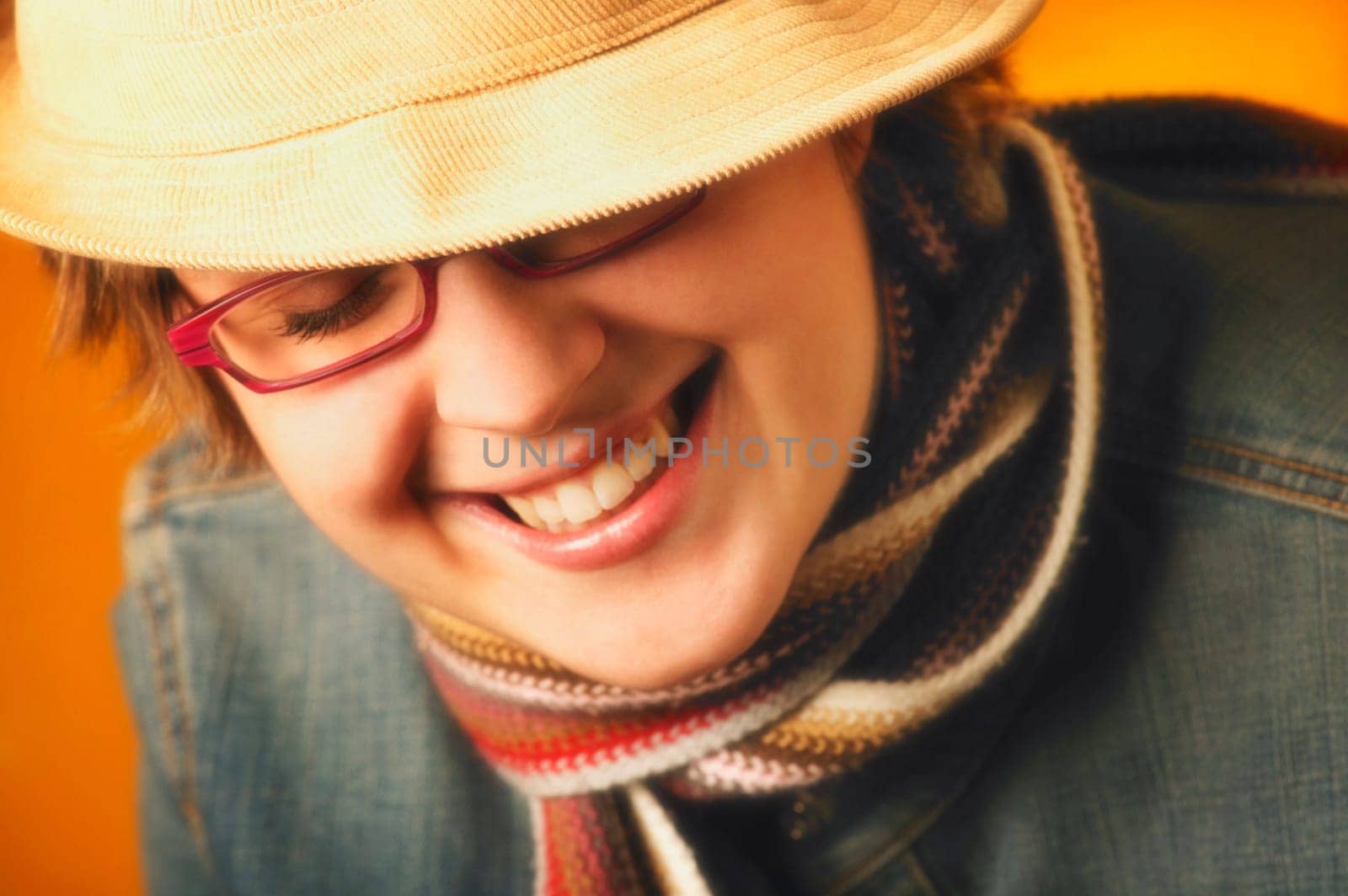 Woman with hat