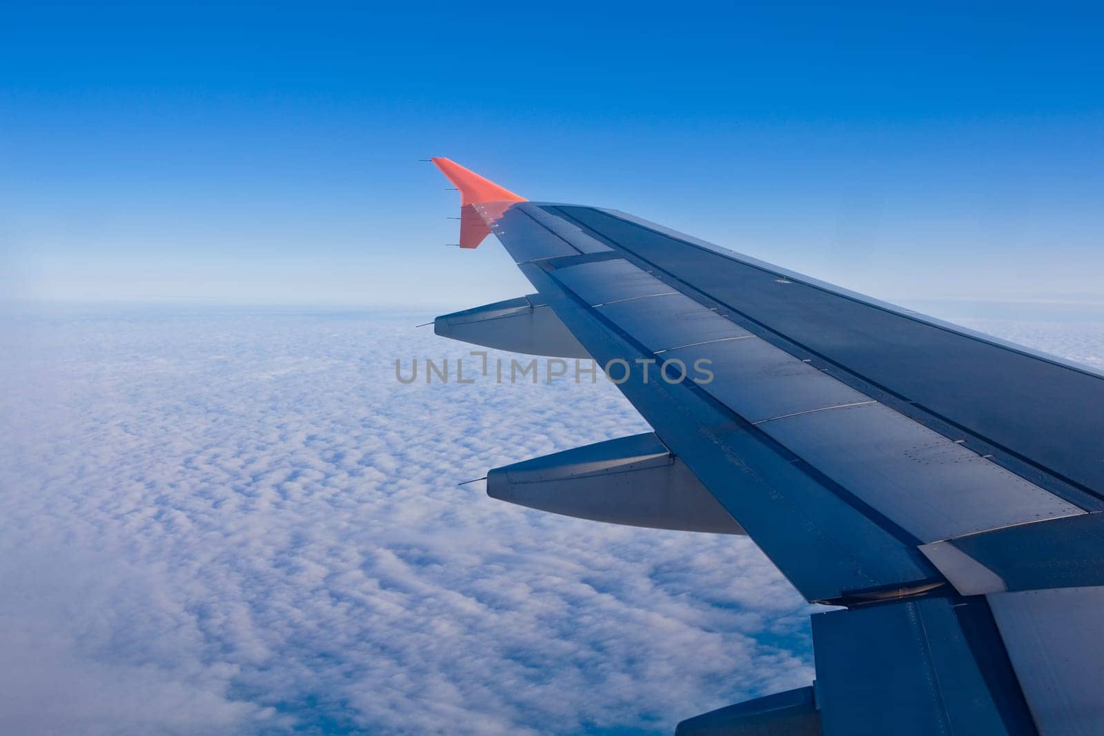Aerial view of cloudy sky