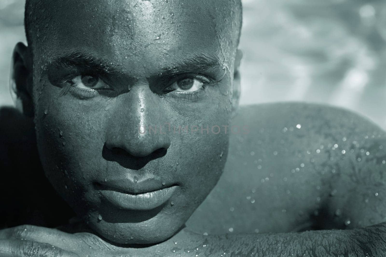 A rest from swimming