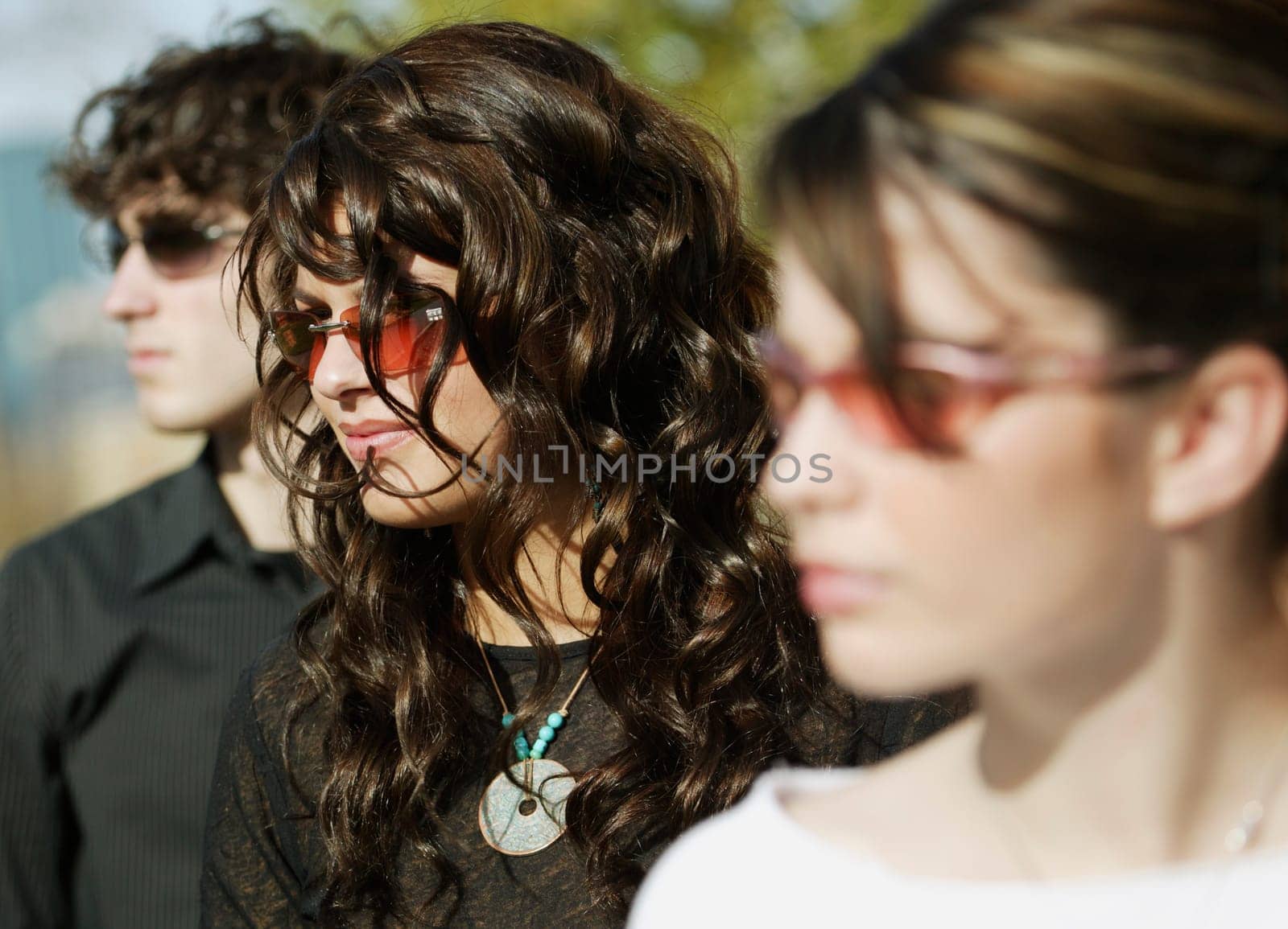 Male and female fashionable models