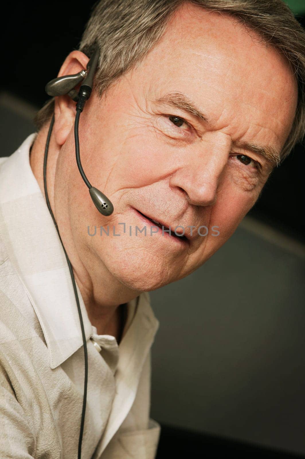 A portrait of a businessman