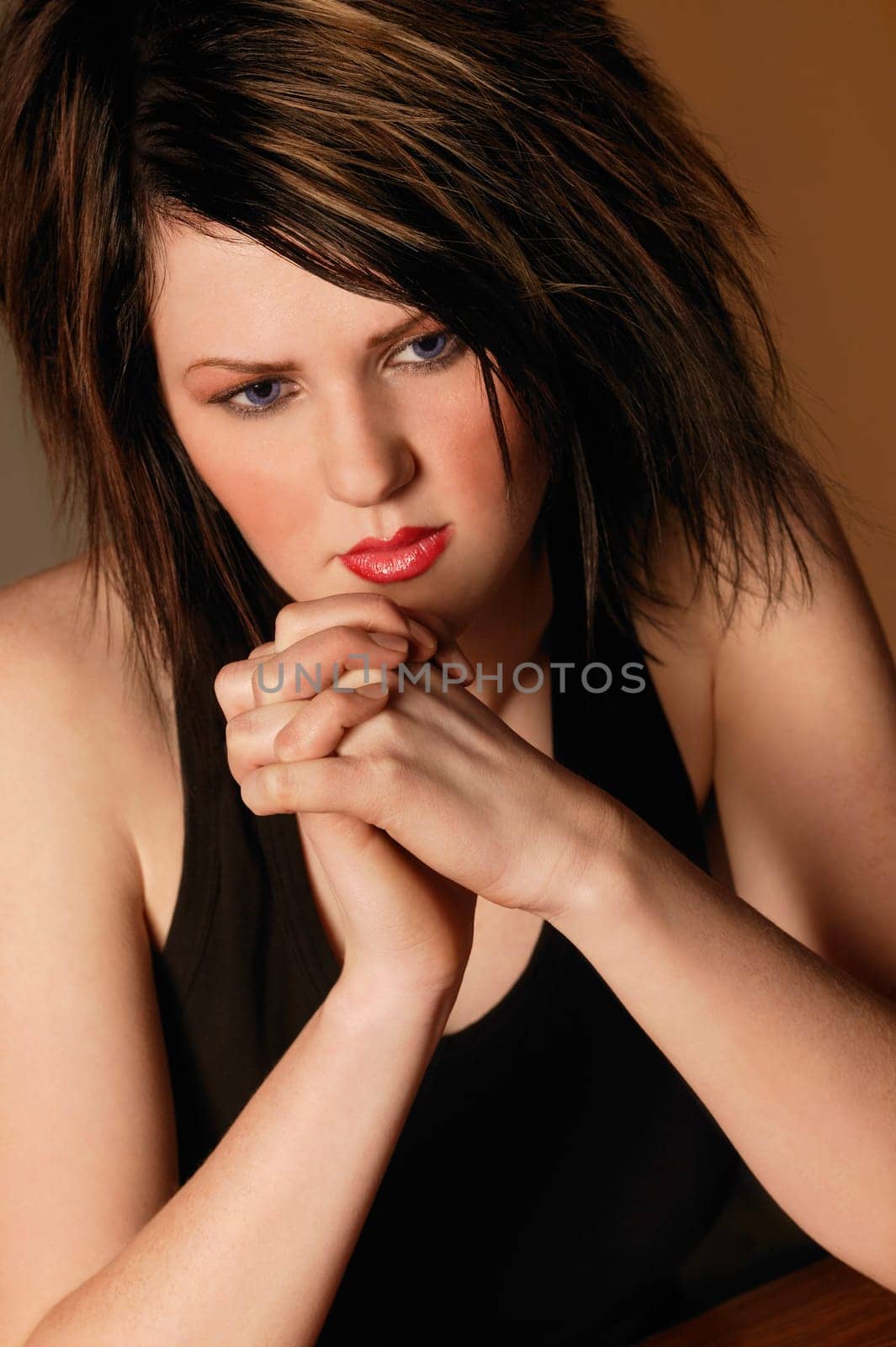 Portrait of a young woman
