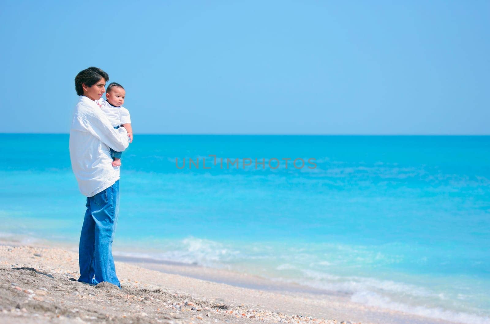 Father and baby