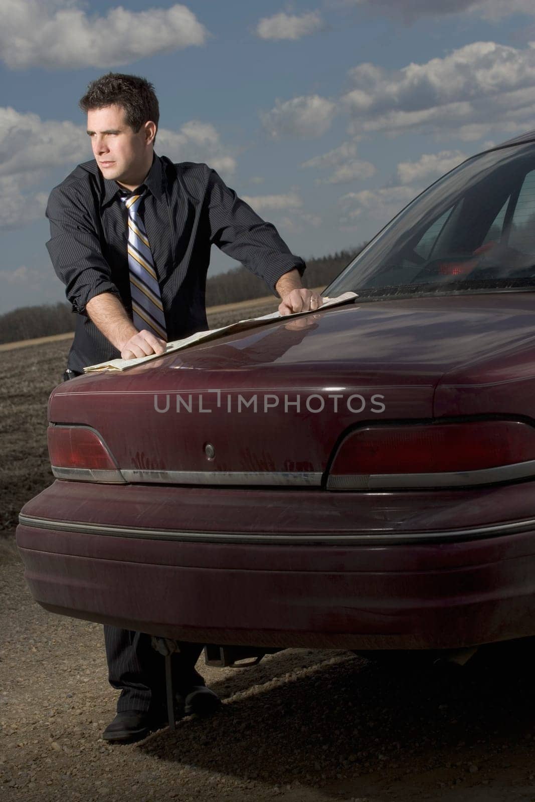 Stranded driver