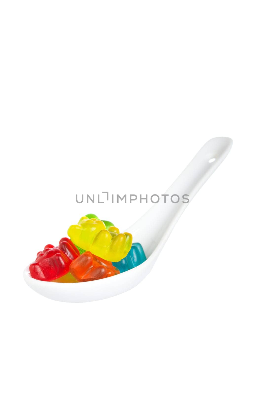 Candies in the spoon