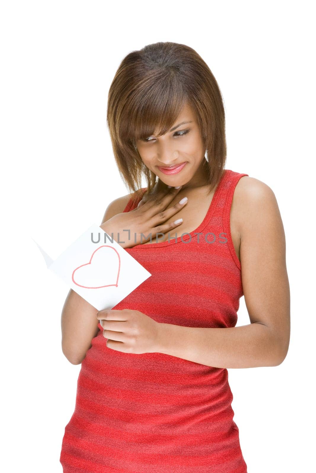 Happy young woman