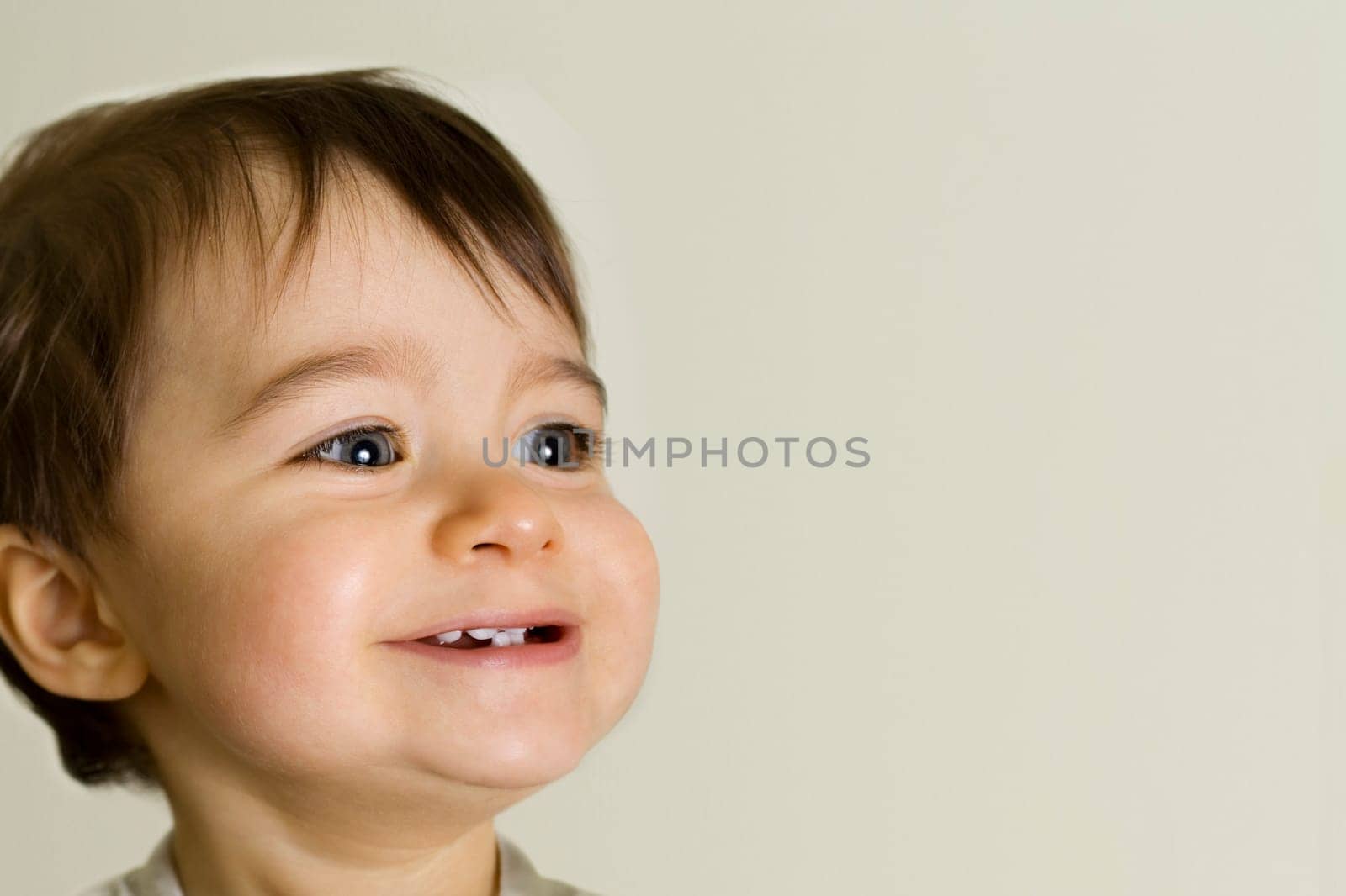 Boy smiling