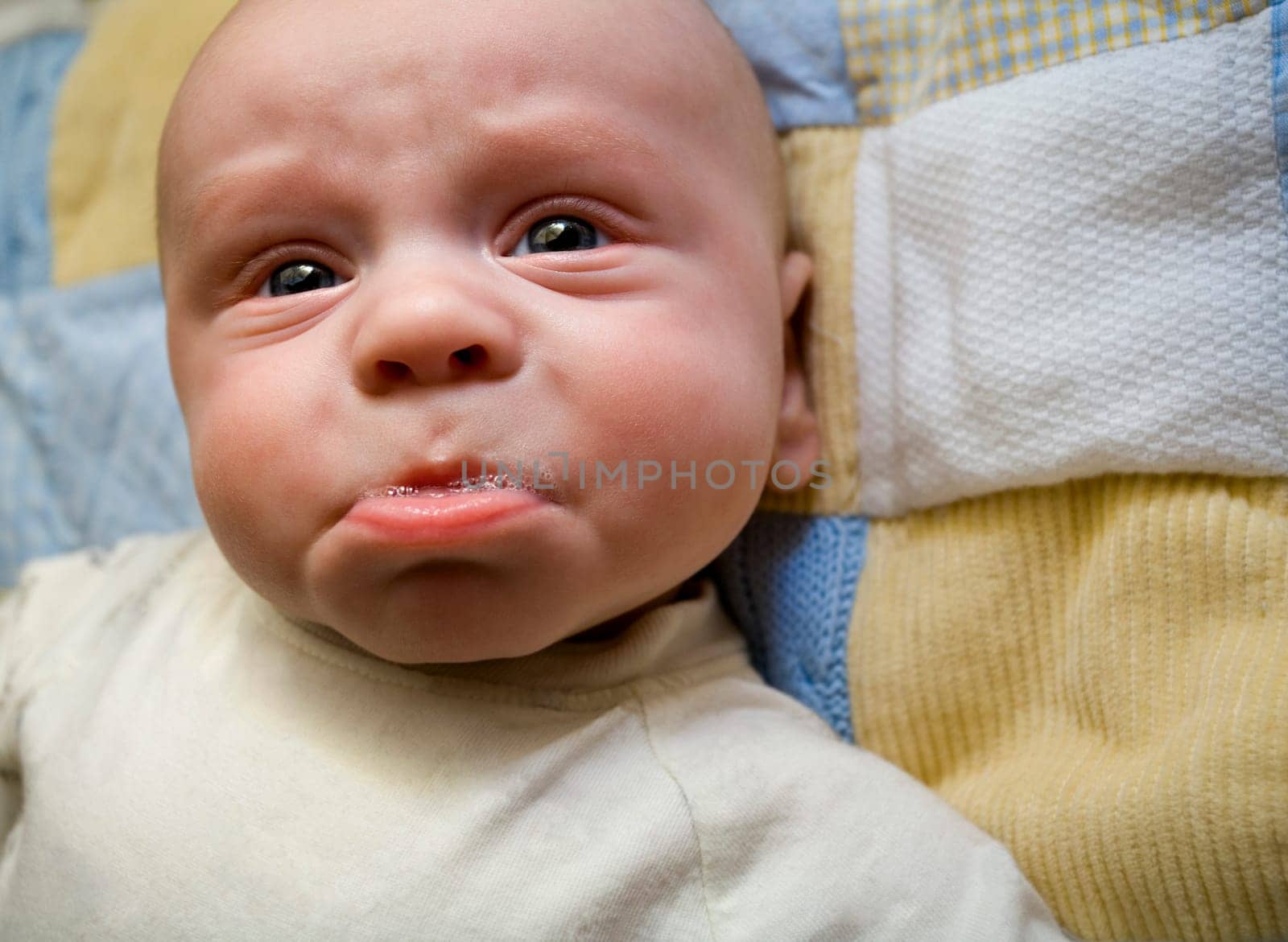 Frowning baby