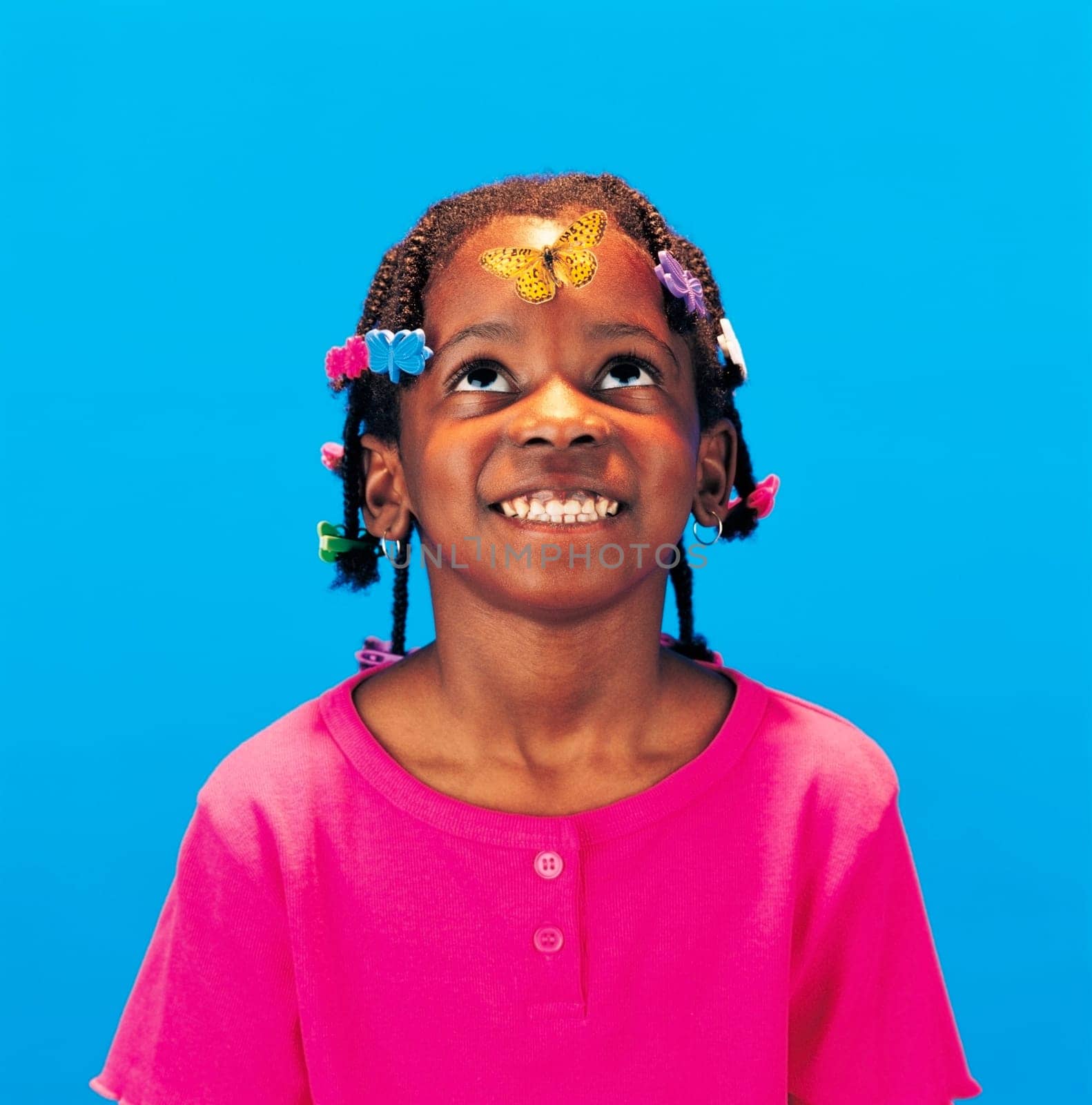 Portrait of smiling girl