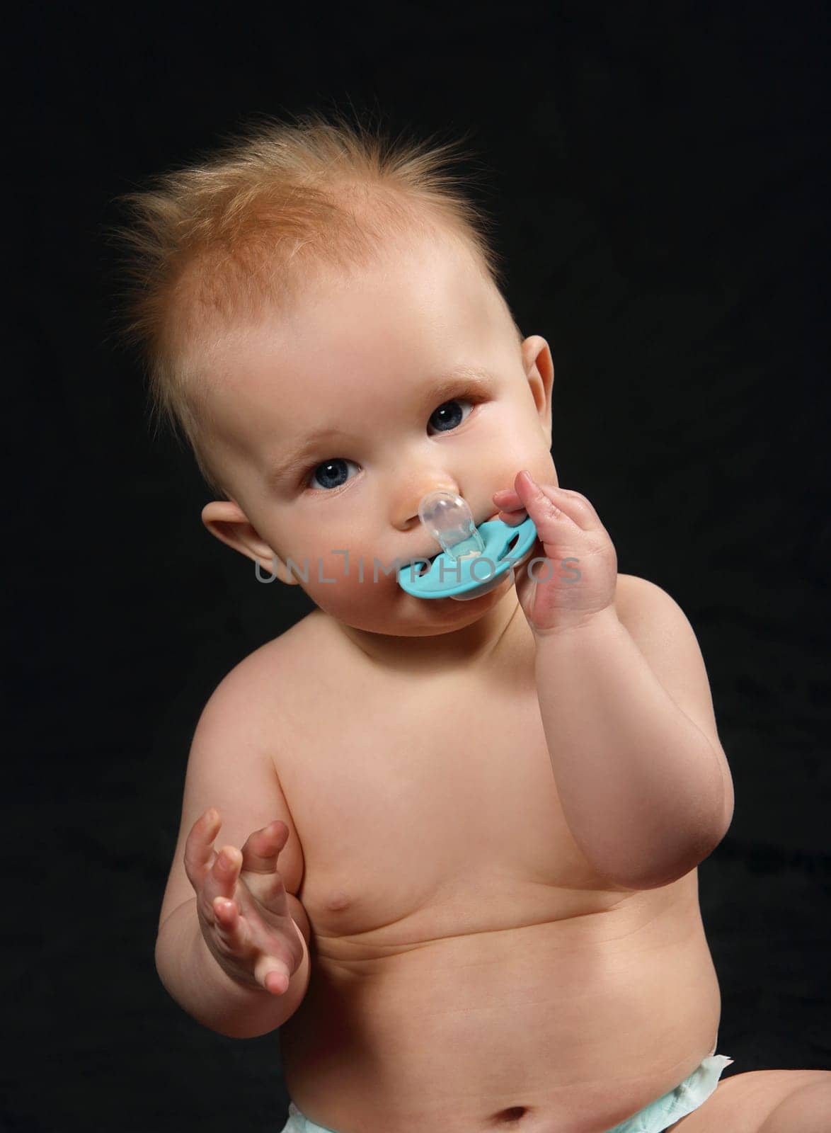 Portrait of a baby boy