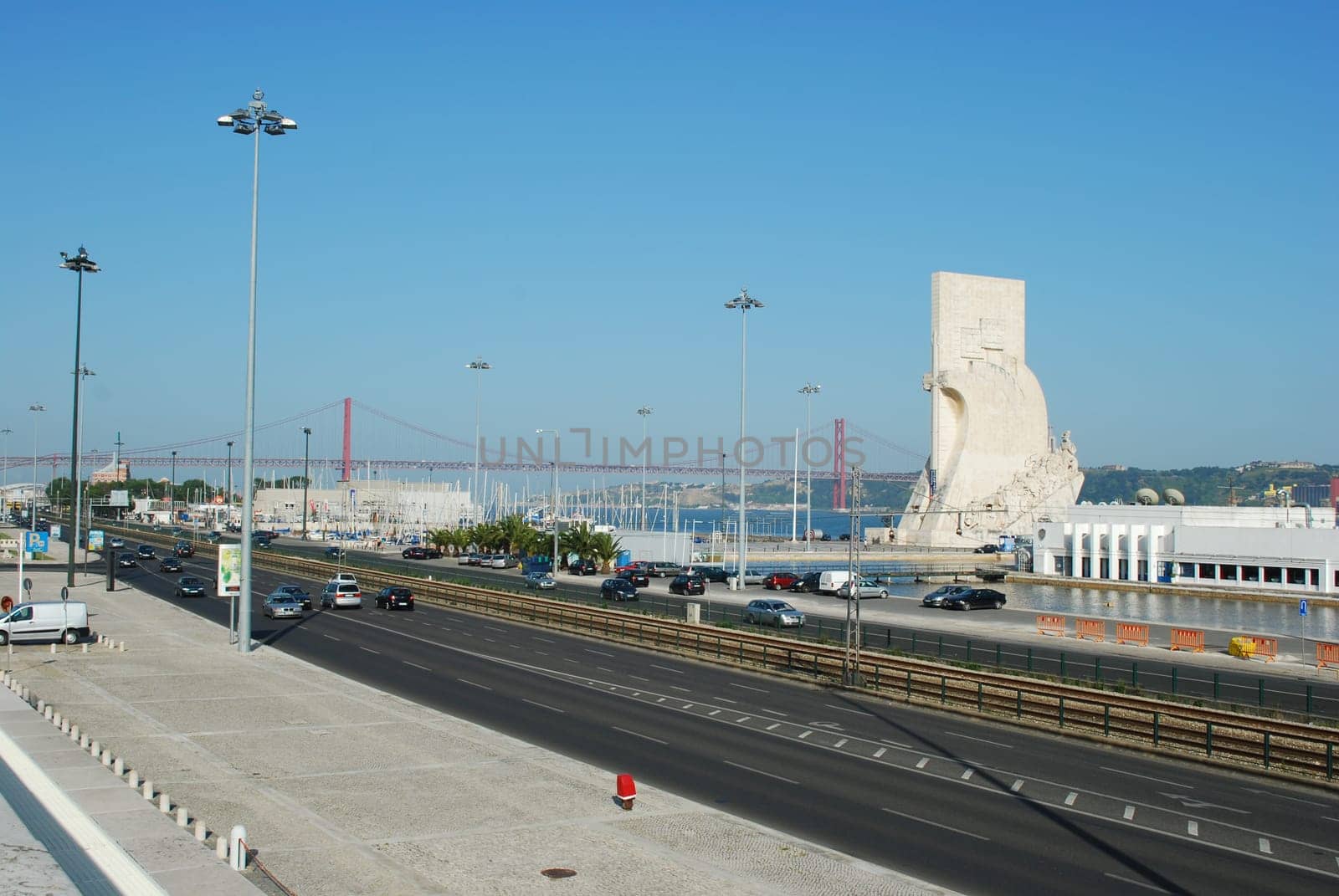 Lisbons cityscape in Portugal