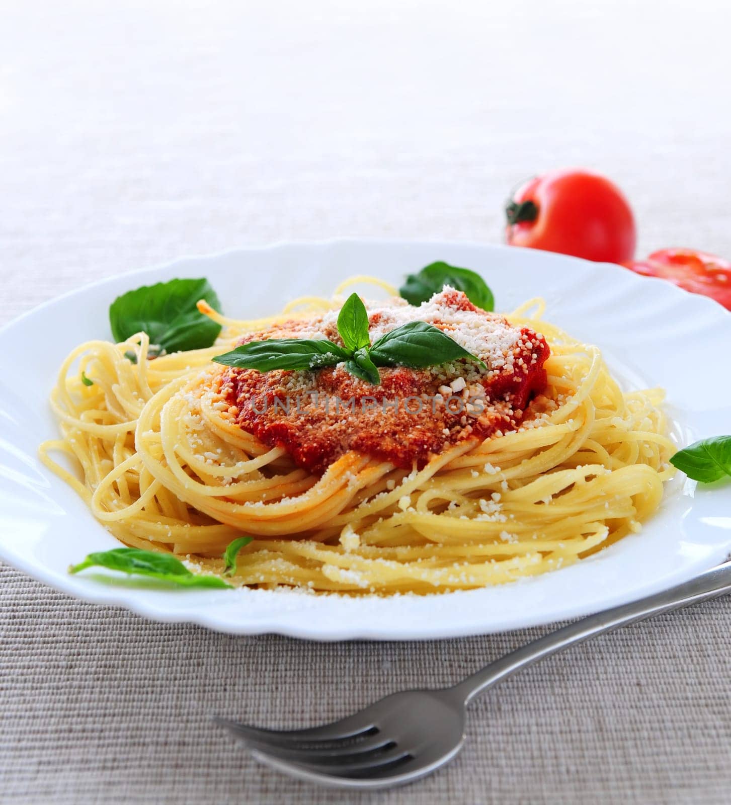 Plate of pasta