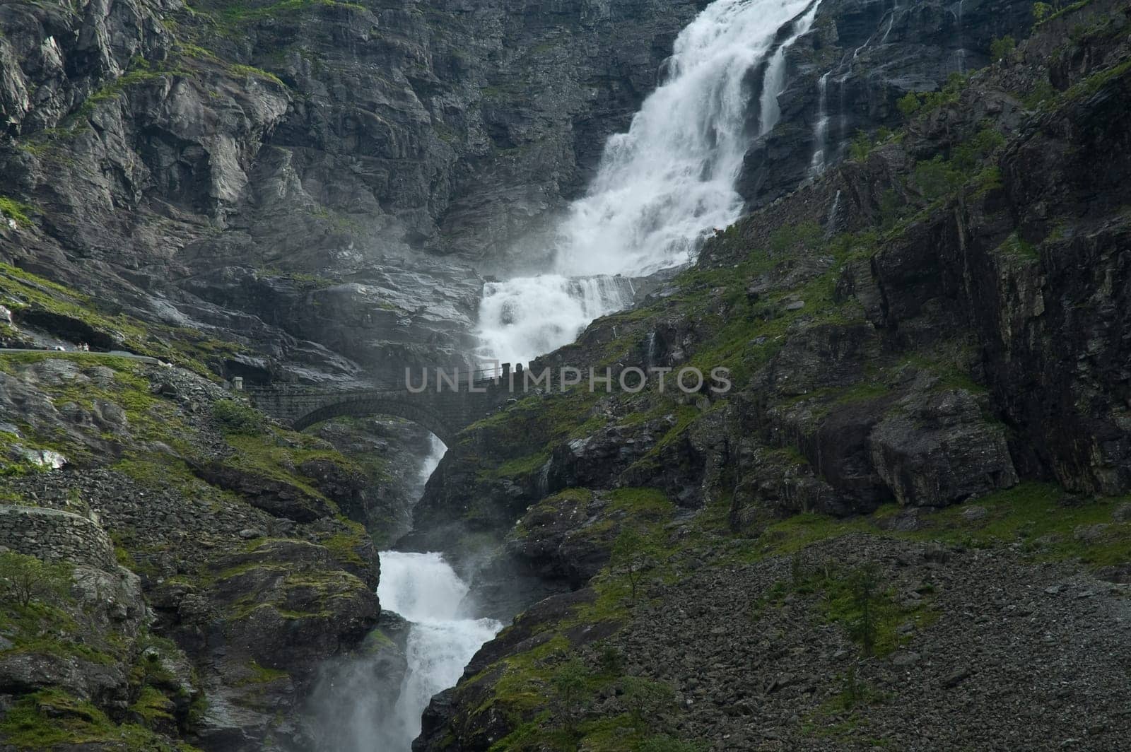 Stigfossen Waterfall in Norway