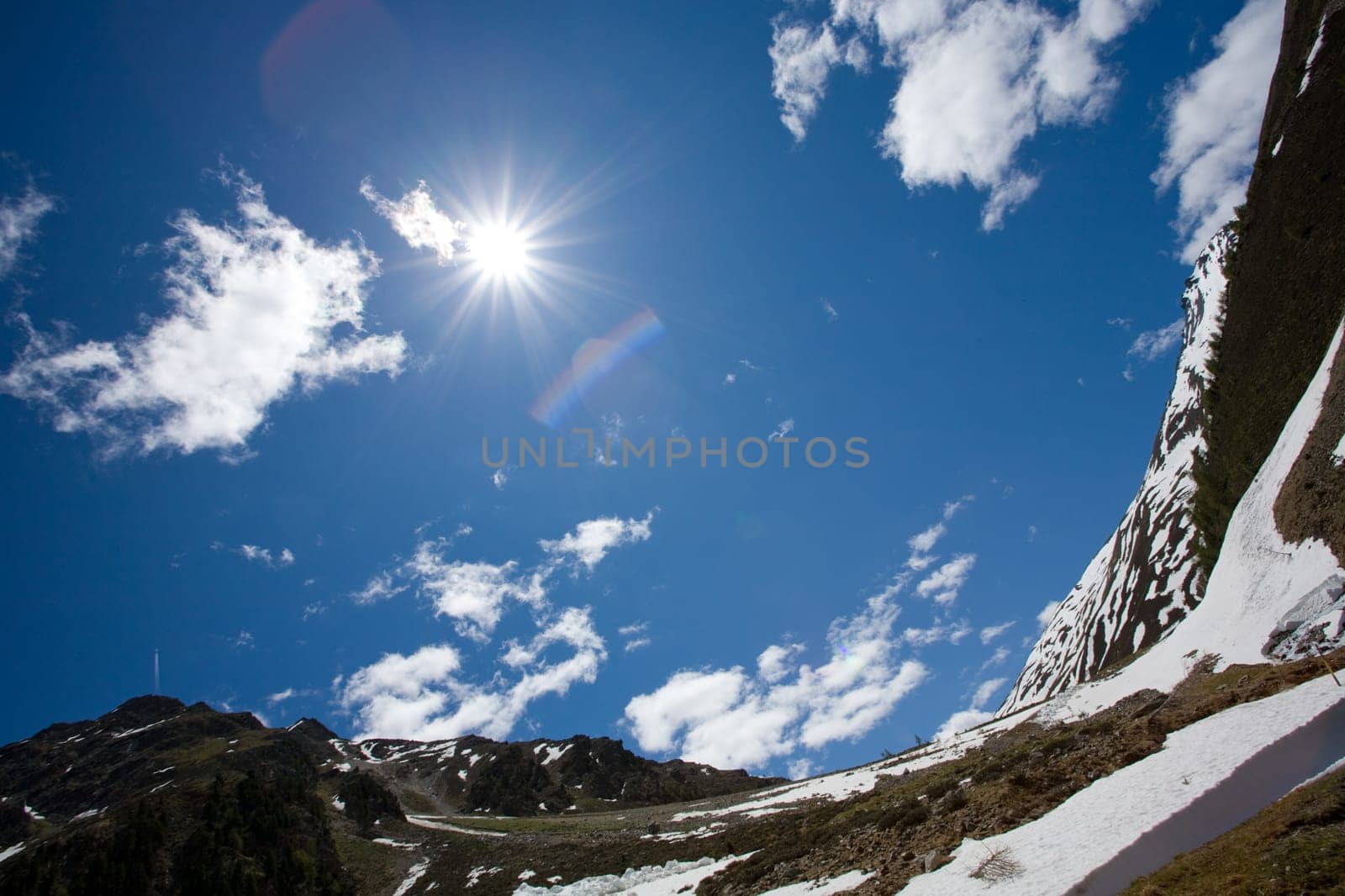 Sun and sky