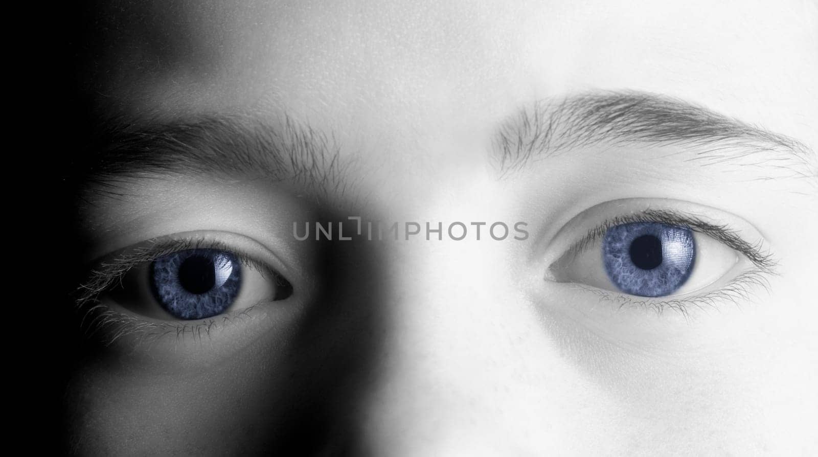 A child's eyes