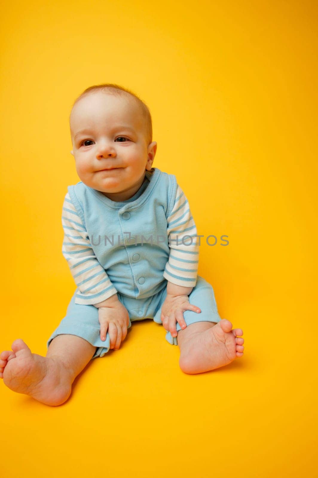 Baby sits