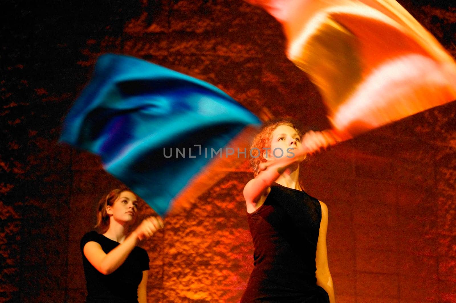 Colorful flags