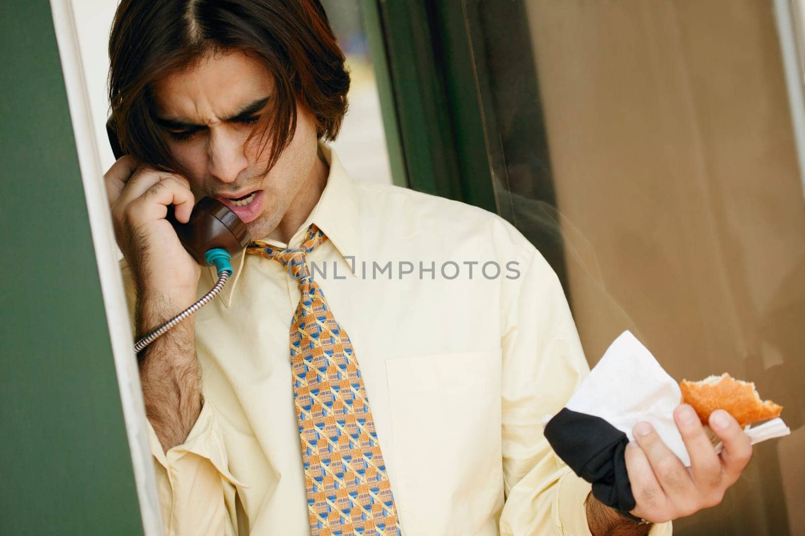 Man talking on the phone