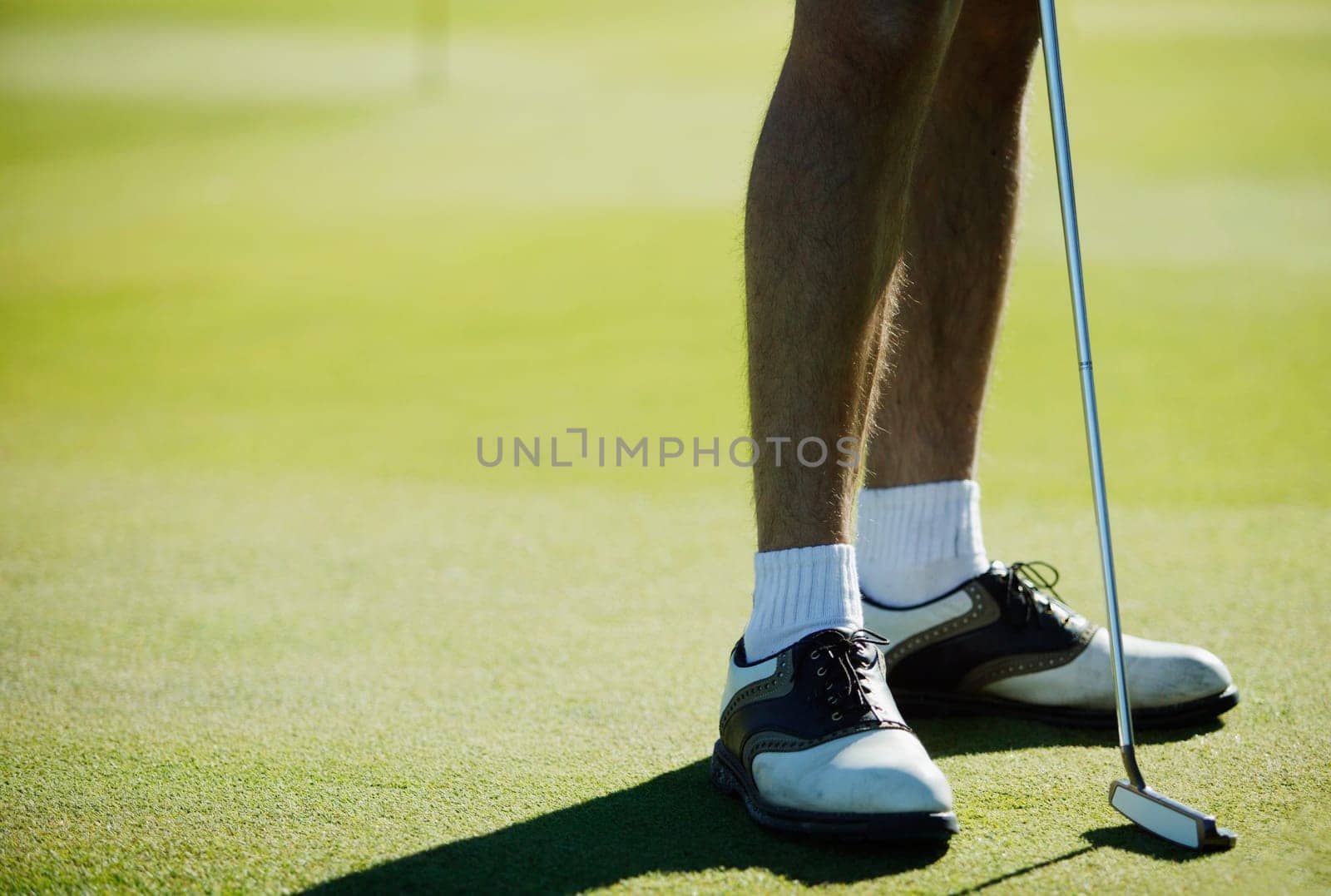 Golfer's shoes