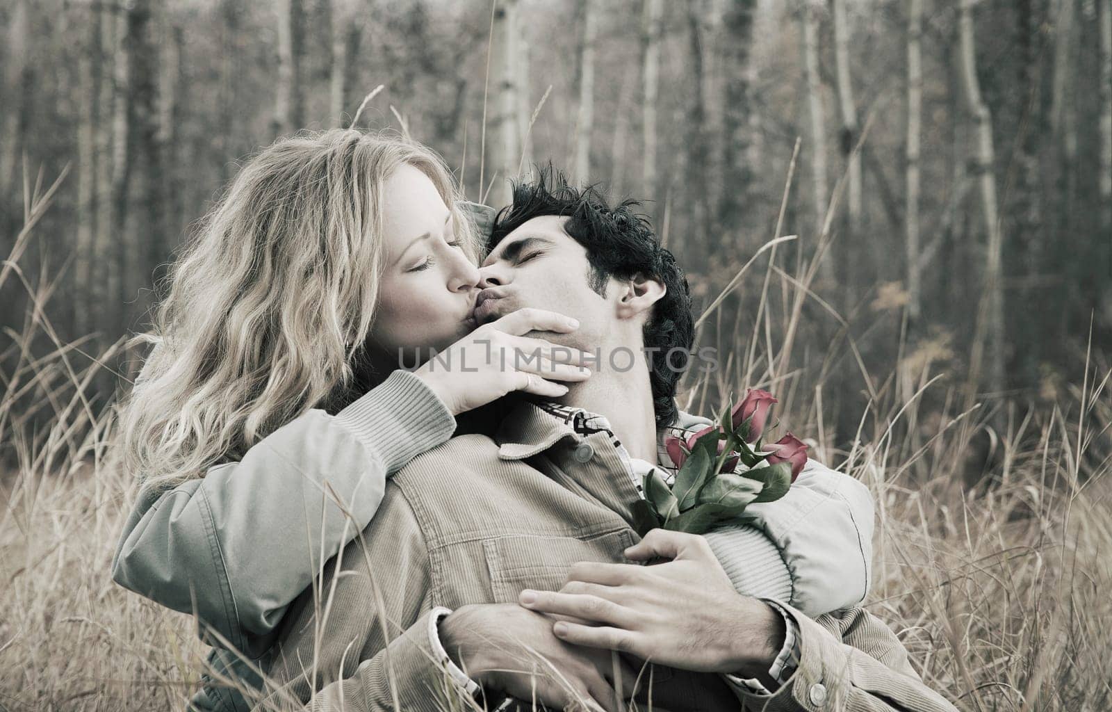 A kiss