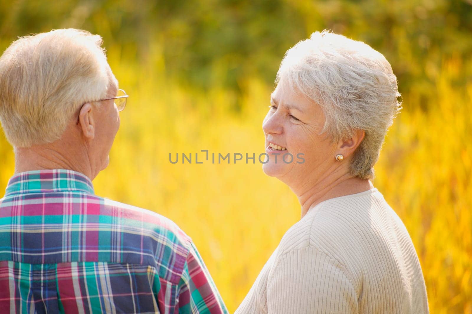 A couple spending time together