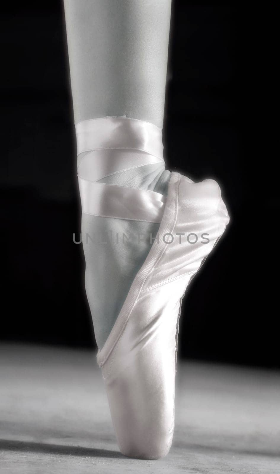 A ballet slipper