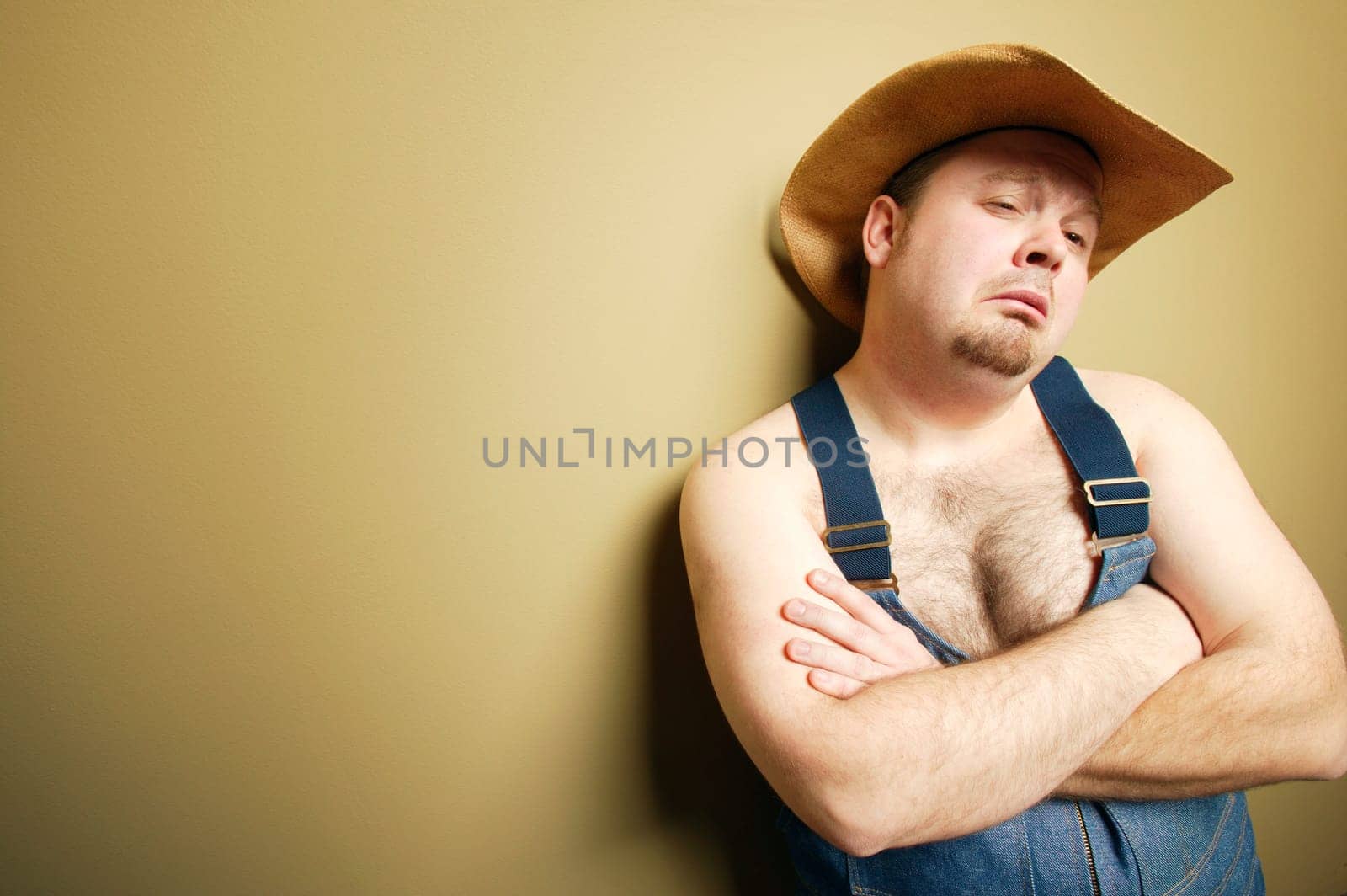 Man with cowboy hat